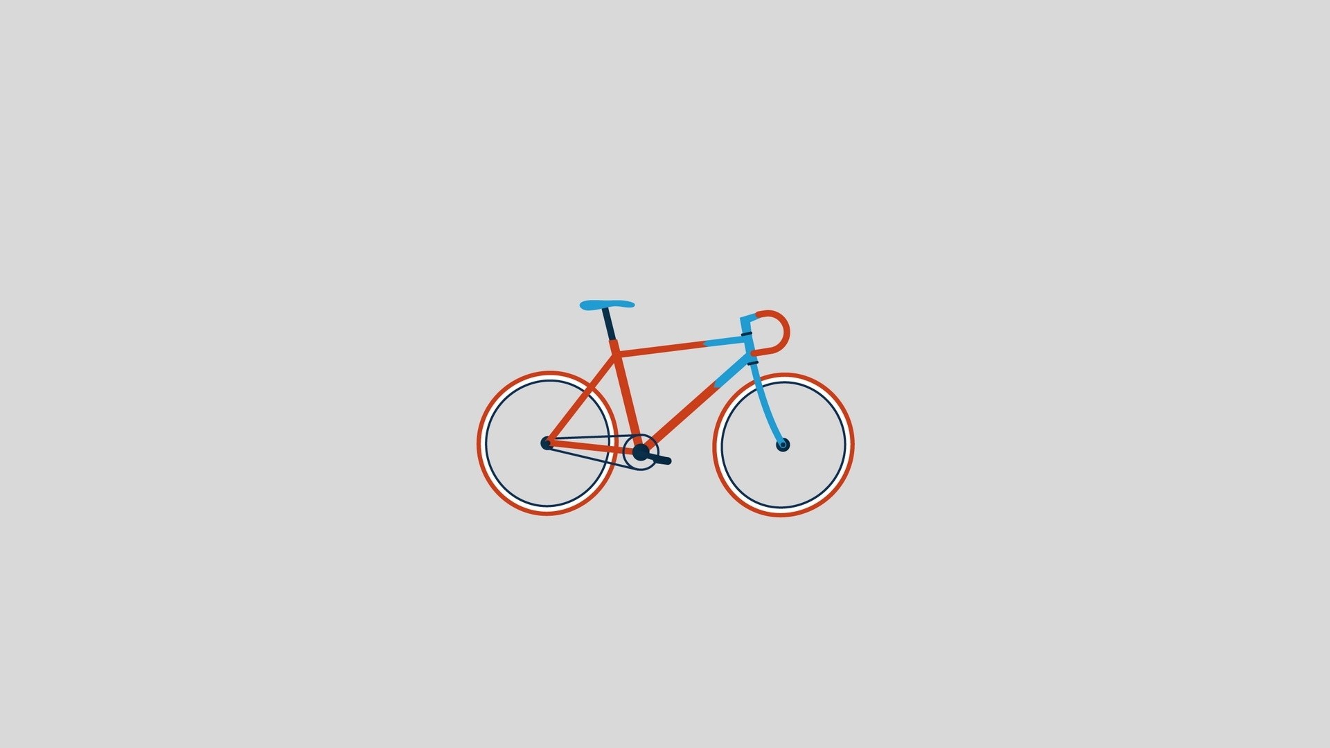 1920x1080 Preview wallpaper bicycle, sports, drawing, minimalism 