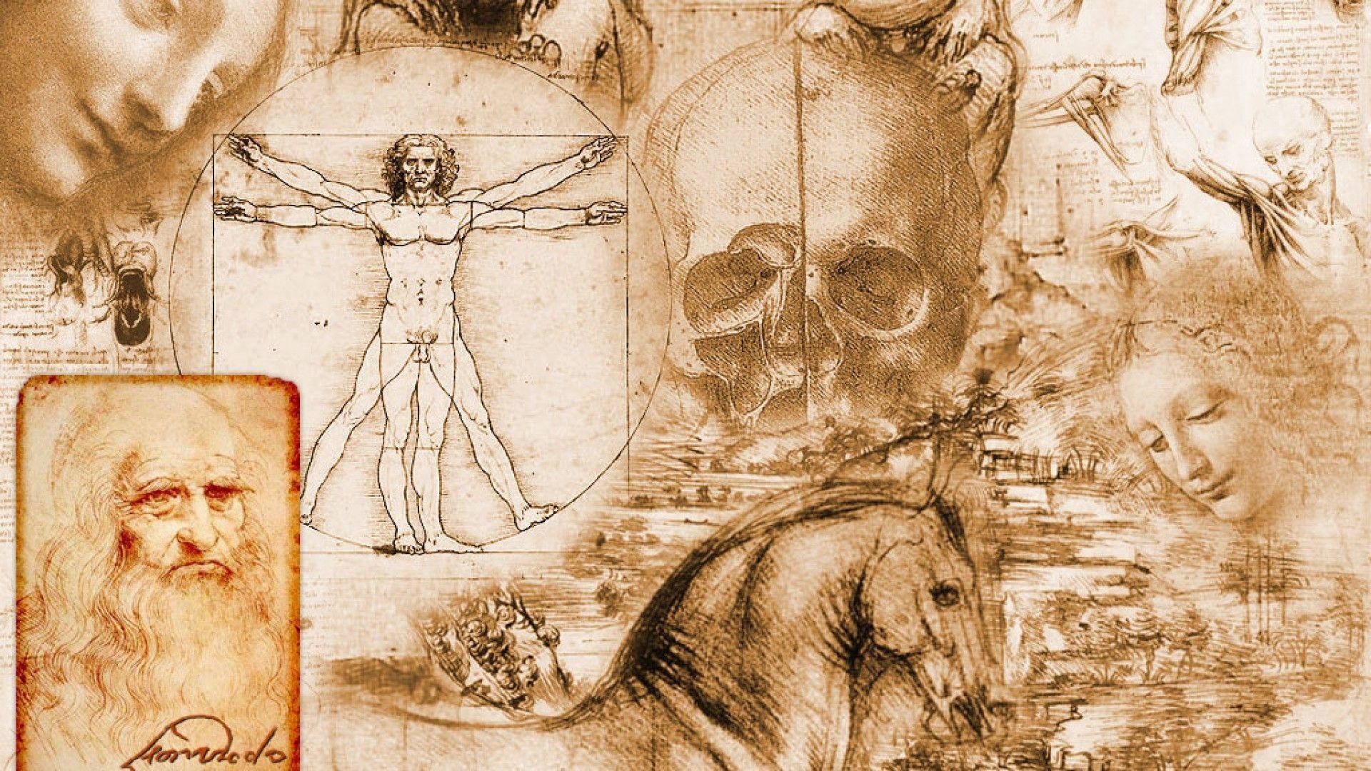 1920x1080 Anatomy - Leonardo Da Vinci 25364 - Miscellaneous Art Wallpaper