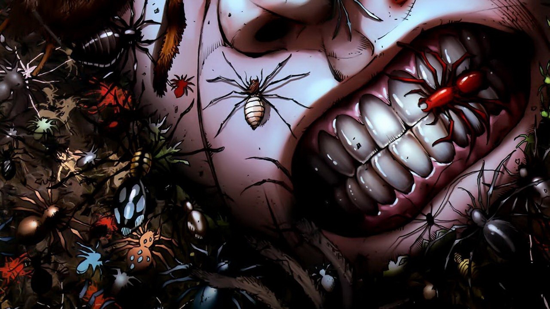1920x1080 Grimm-Fairy-Tales comics anime dark horror insects spider grimace gross  spooky creepy scary wallpaper |  | 24177 | WallpaperUP