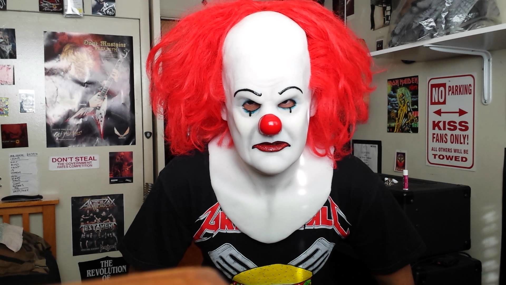 1920x1080 "IT" Pennywise Silicone mask