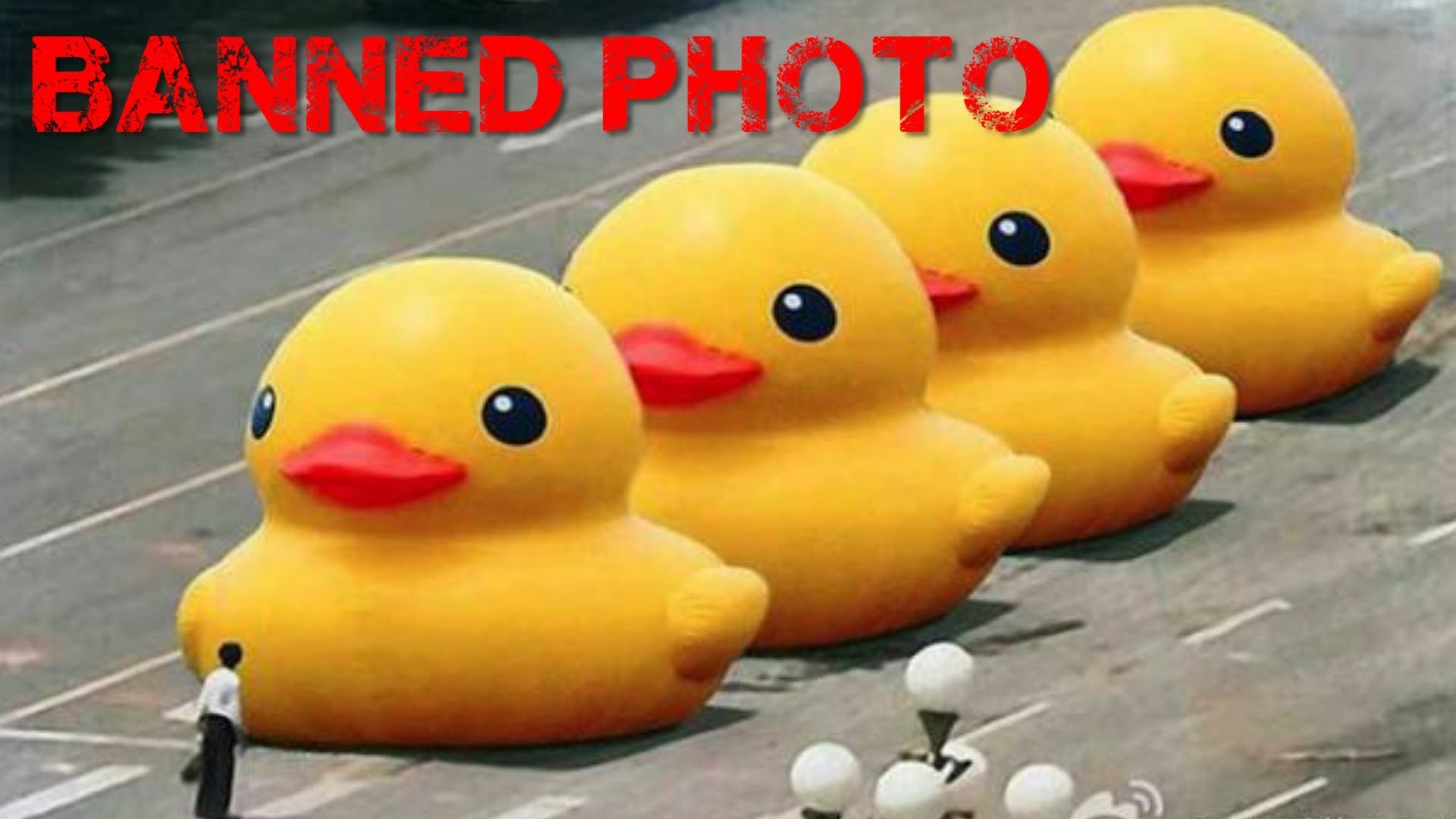 1920x1080 "Big Yellow Duck" Banned on Weibo and Other June 4th Terms - YouTube