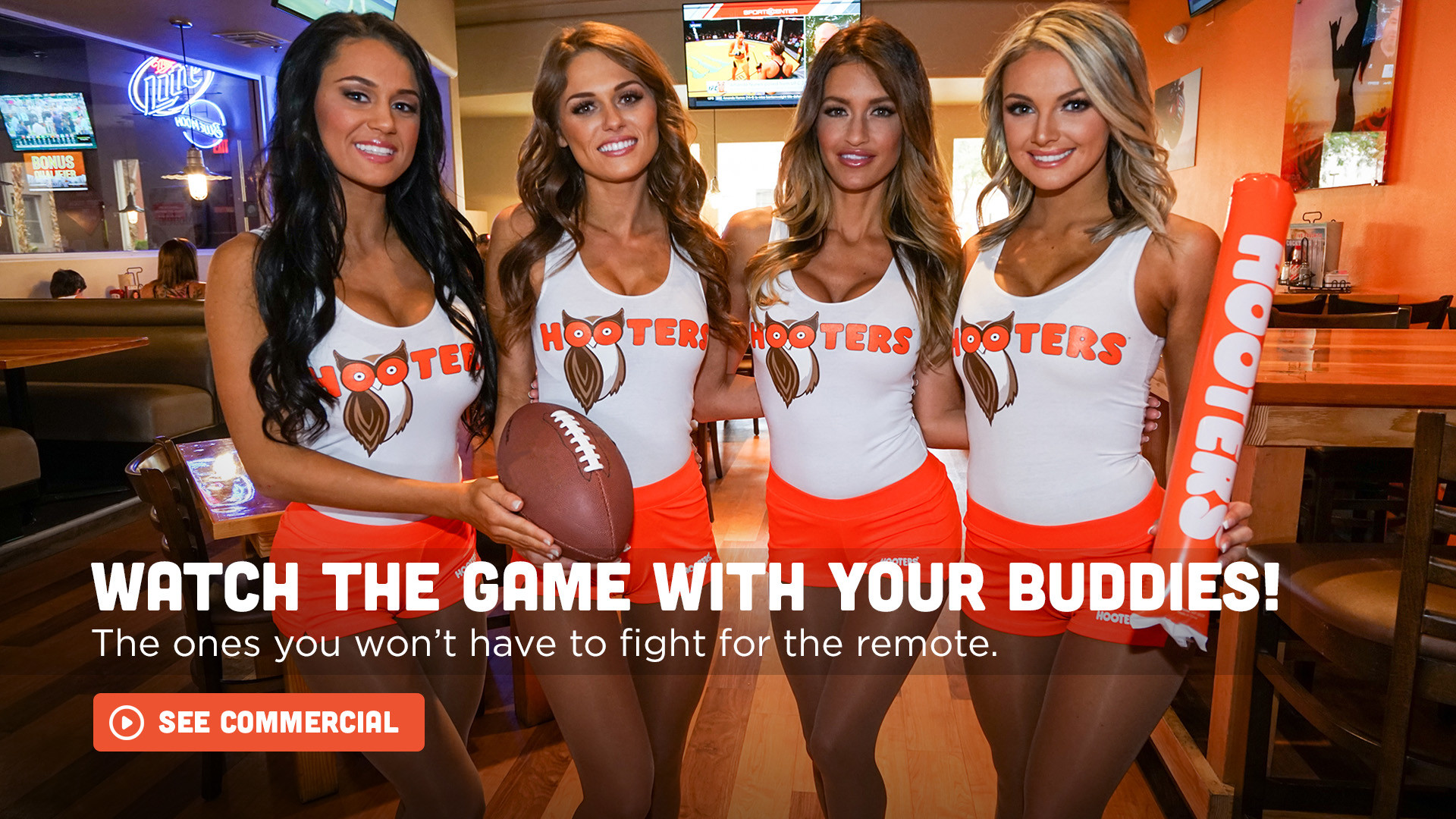 1920x1080 Watch Football With All Your Buddies at Hooters!