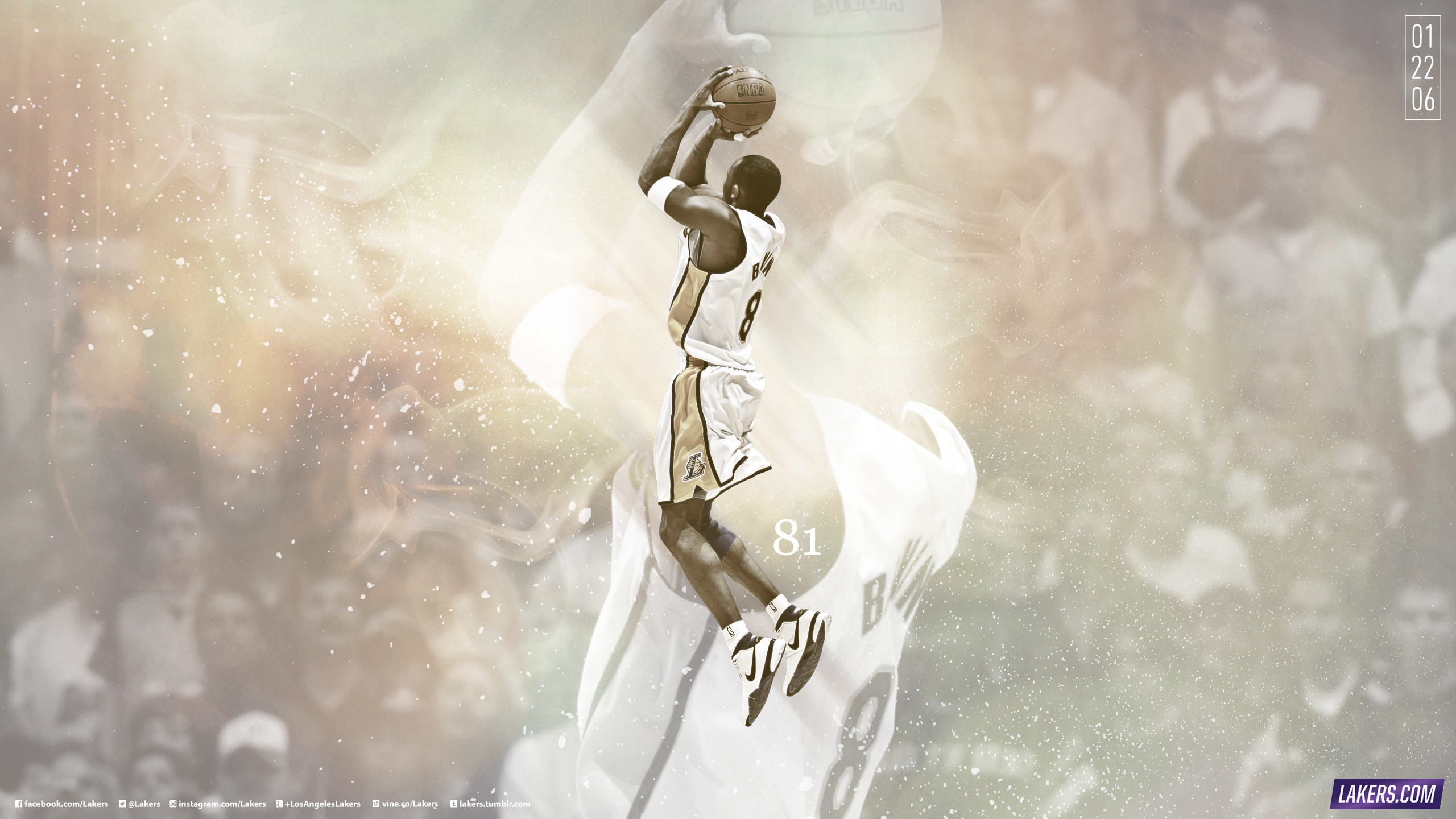 2560x1440 Kobe Bryant Passes Michael Jordan Â· 81: Nine Years Later