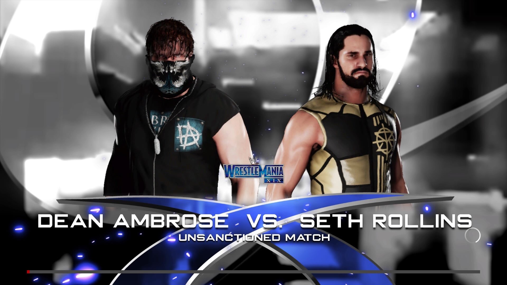 1920x1080 Dean Ambrose vs Seth Rollins
