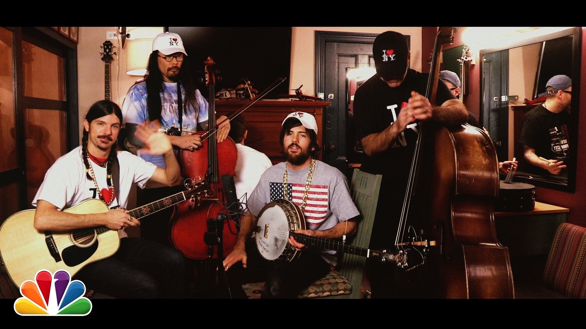 1920x1080 Avett Brothers perform Thank God I'm A Country Boy for The Tonight Show with