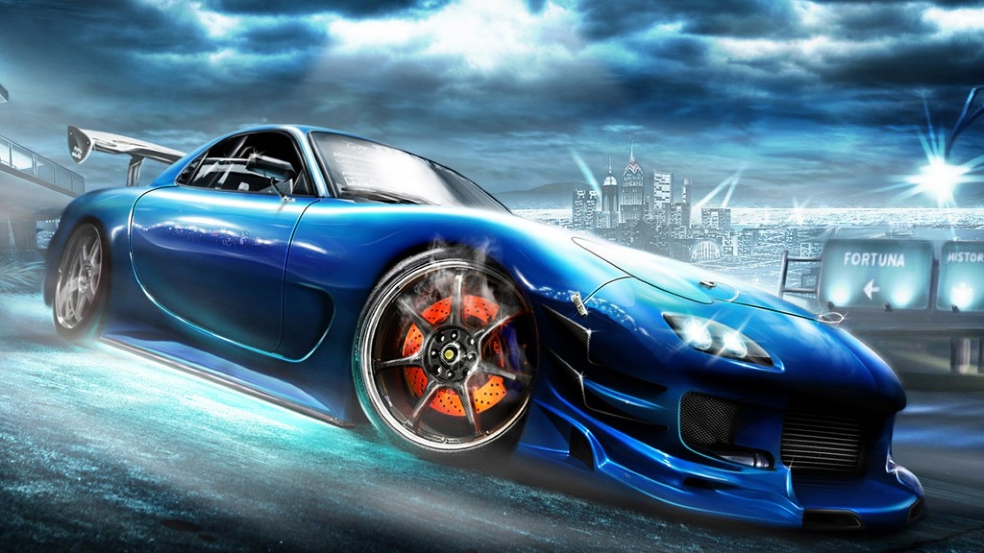 1920x1080 Awesome Mazda rx7 Wallpaper. 