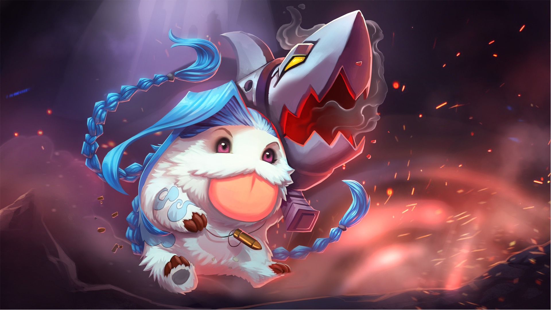 1920x1080 League of Legends images Poro Jinx HD wallpaper and background photos