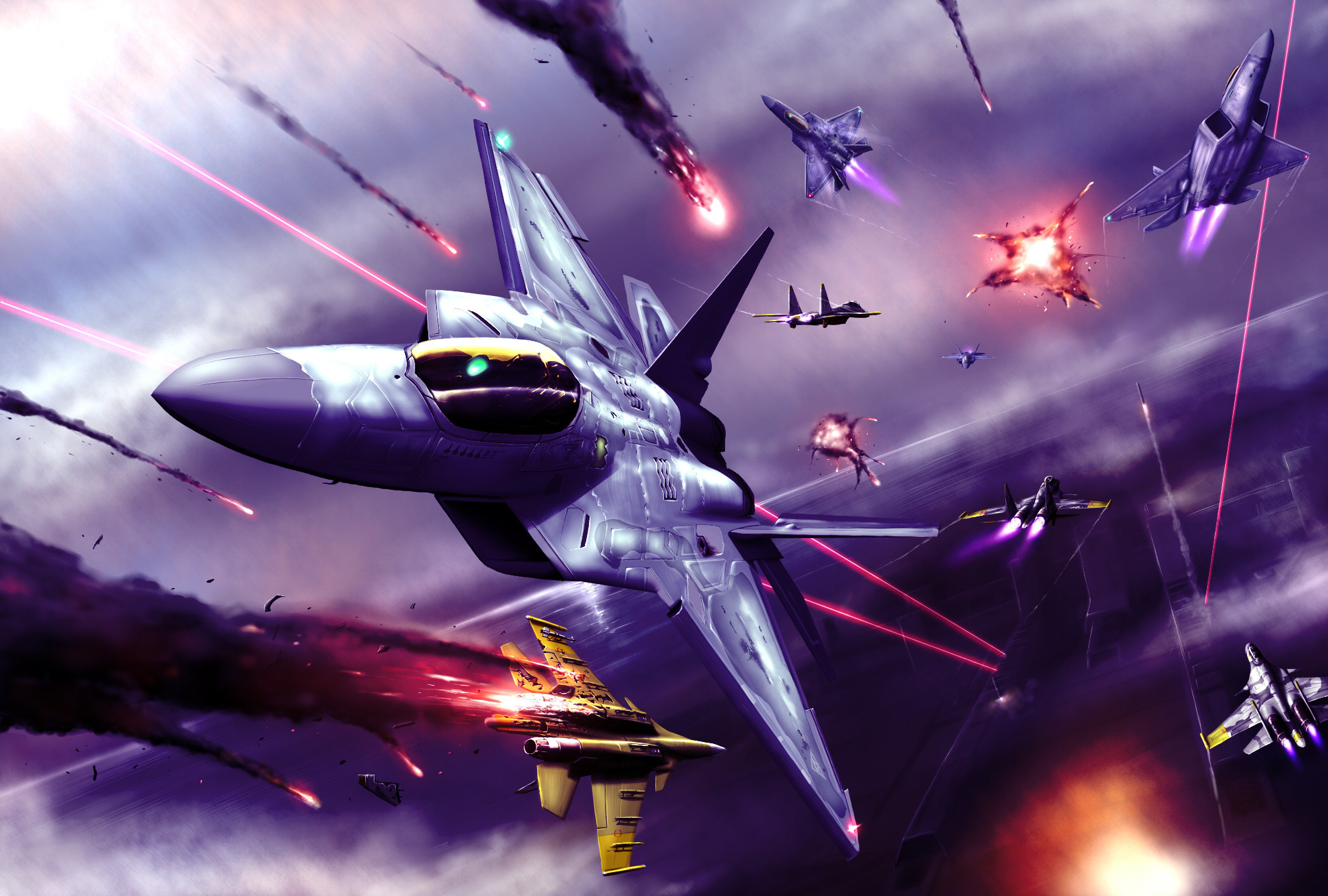 2000x1350 Free ace combat wallpaper background