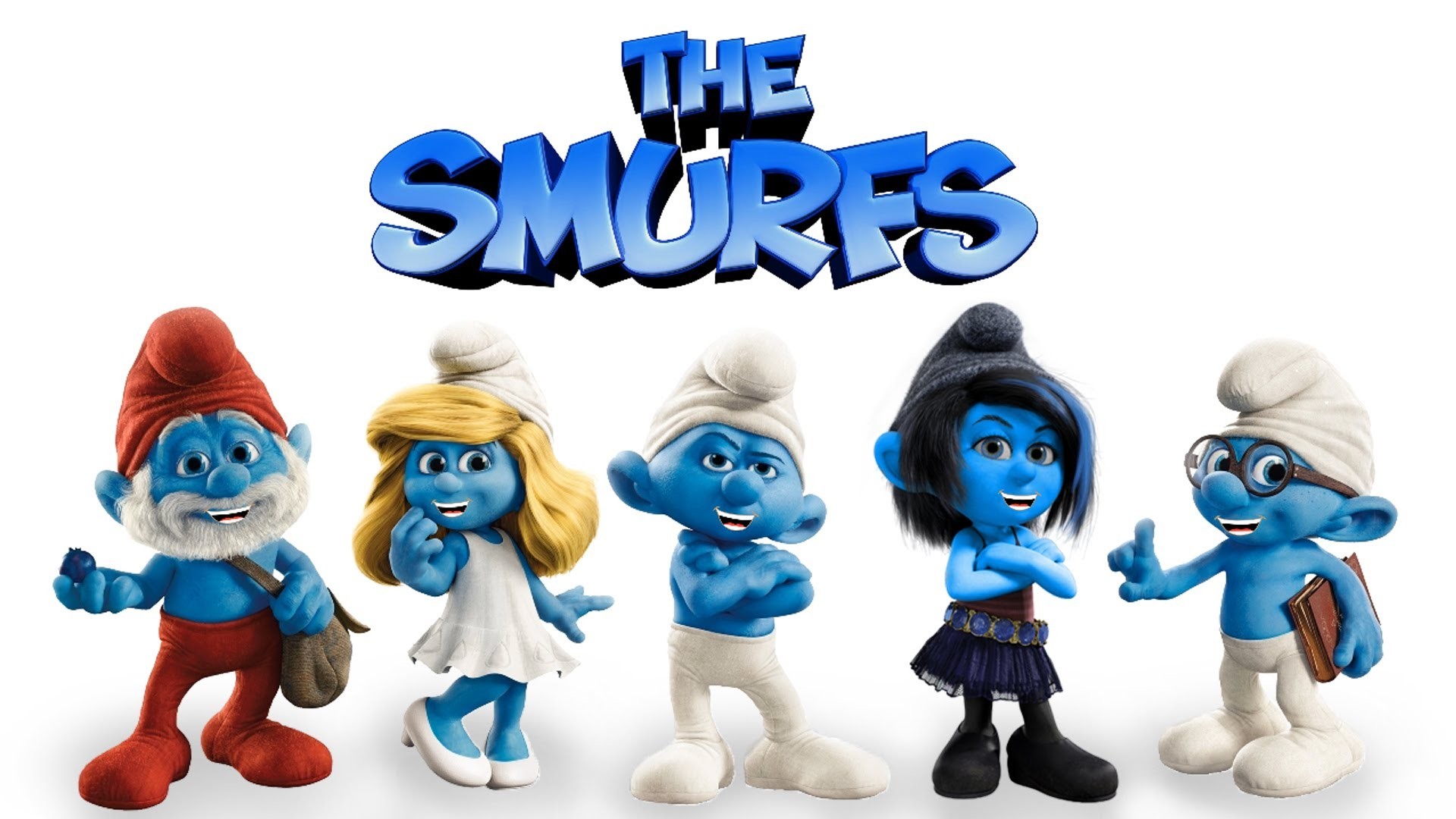 1920x1080 The Smurfs Finger Family Candy Kids Nursery Rhymes & Songs .