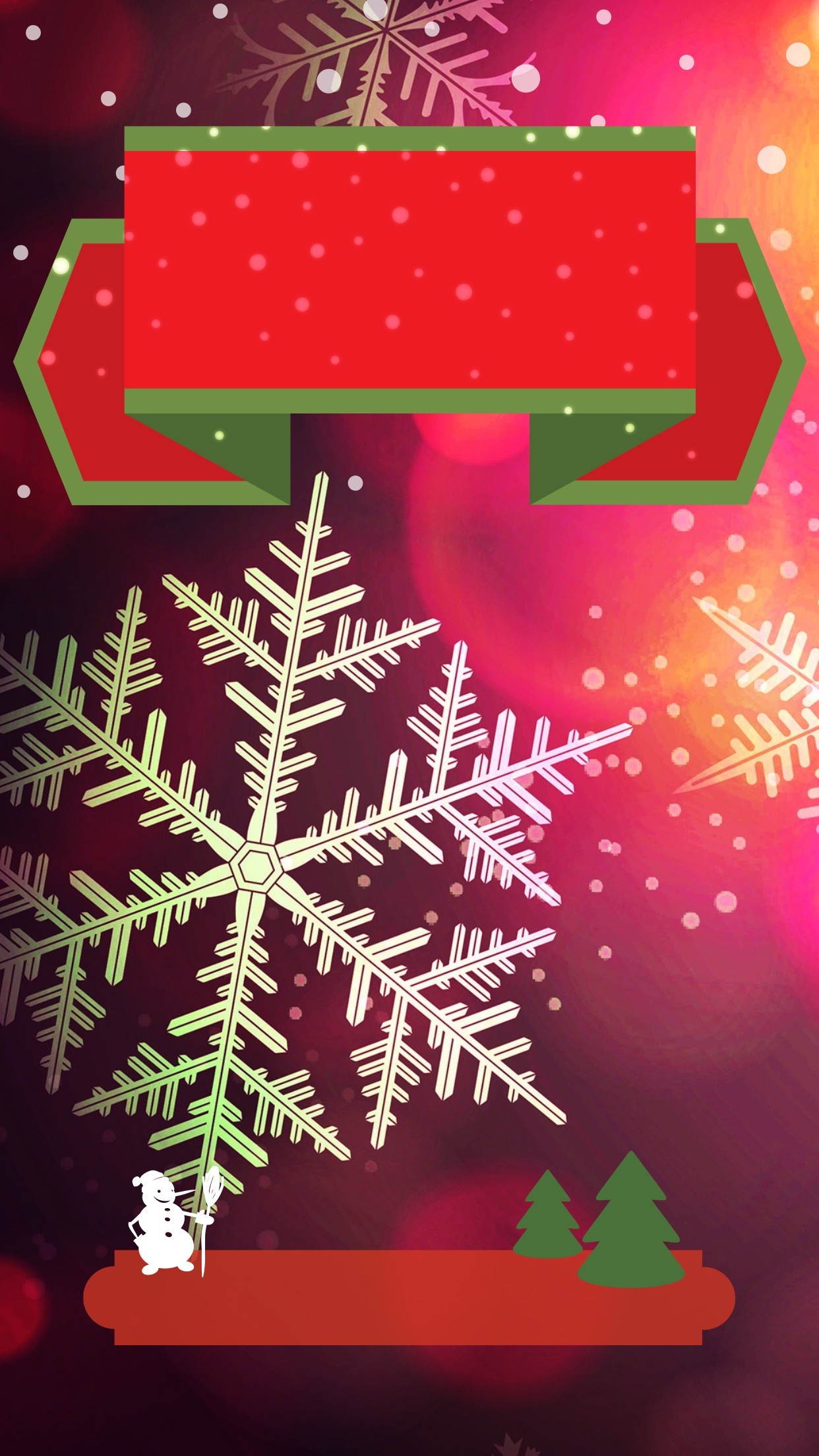 1242x2208 Lockscreens Art Creative Snowflake Winter Christmas Tree. Christmas  WallpaperWinter WallpaperWallpaper BackgroundsIphone WallpapersPhone ...