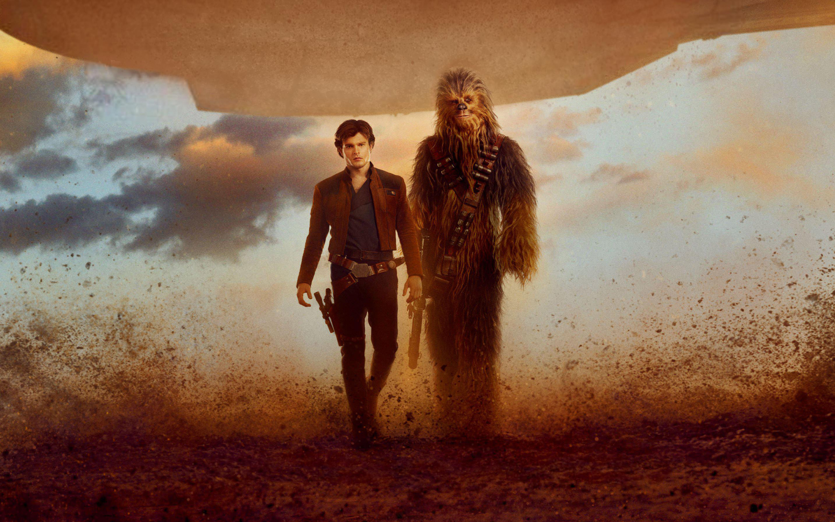 2880x1800 Solo A Star Wars Story Han Solo Chewbacca
