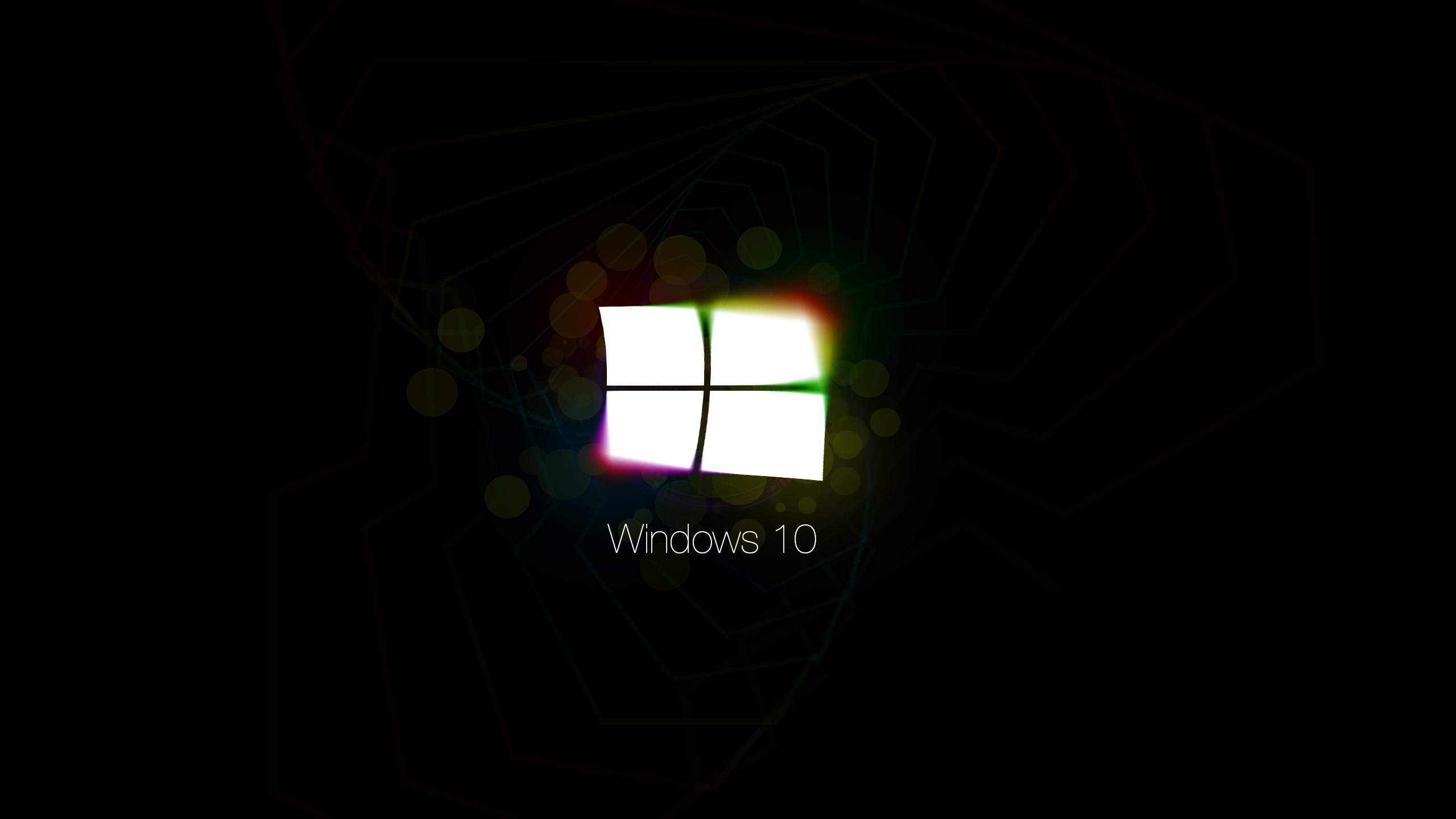 2560x1440 #Microsoft Windows, #Windows 10 Anniversary, #dark, #black, #Windows 10,  wallpaper