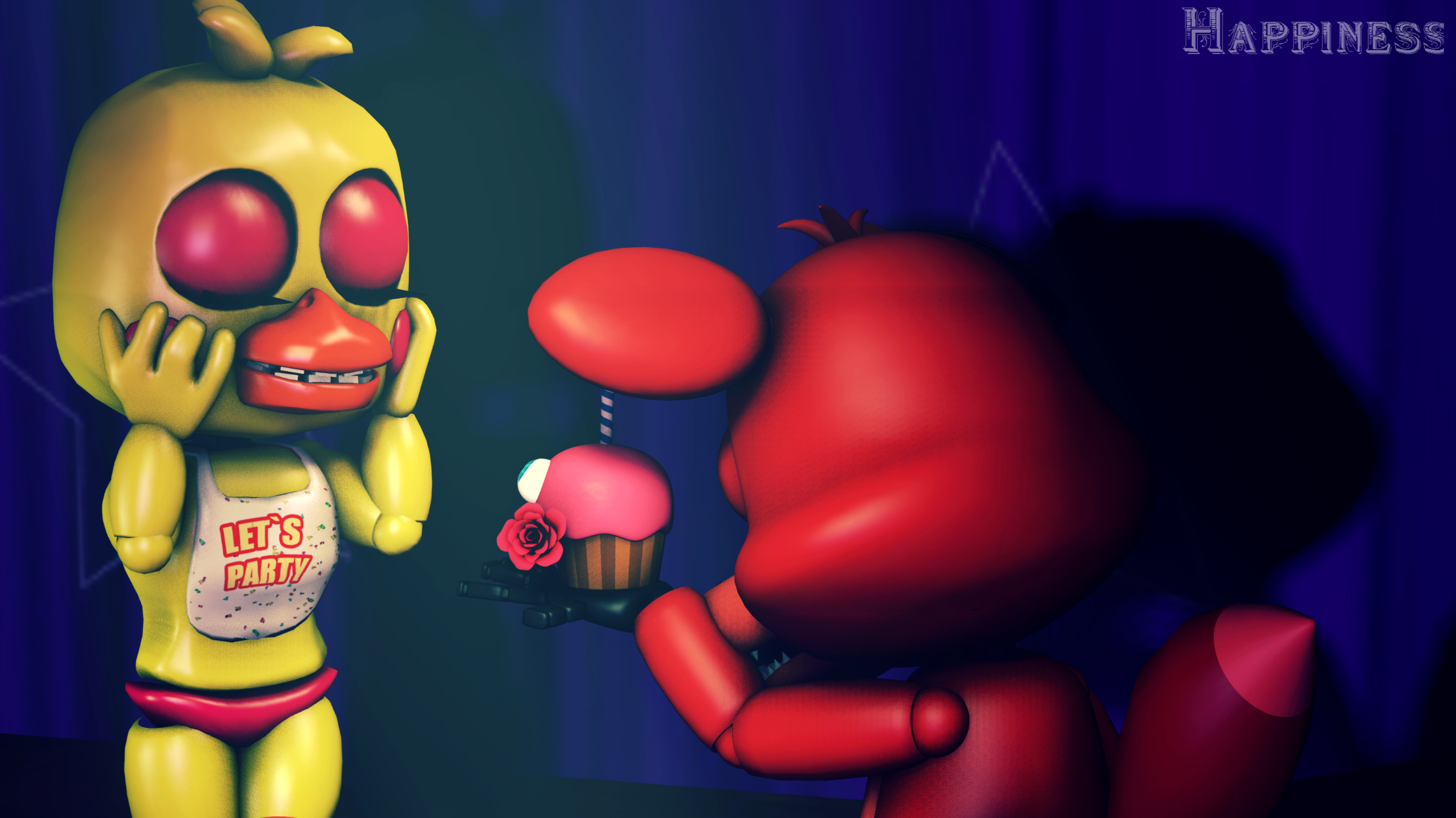 3500x1967 ... FNAF]Anventure Toy Chica by Carrotsecret