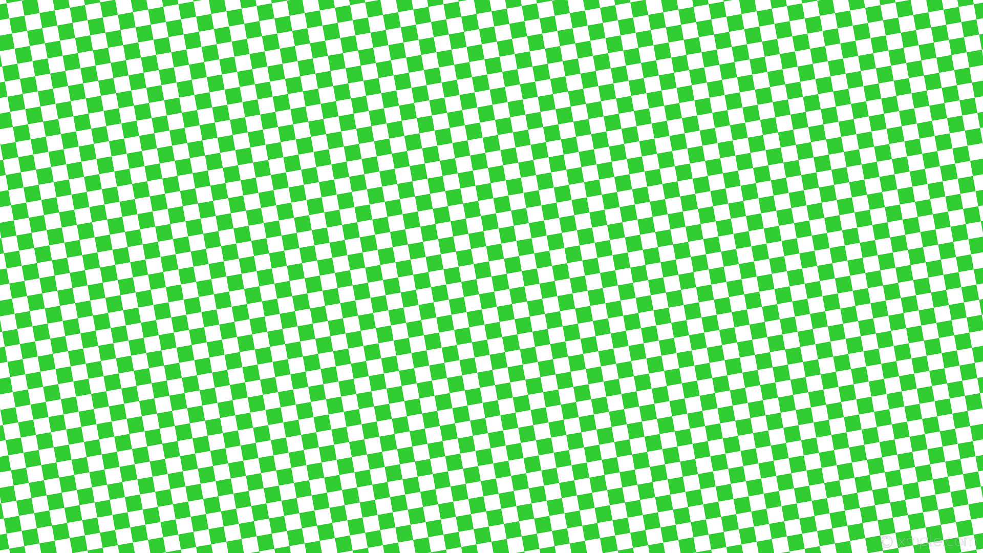 1920x1080 wallpaper white squares green checkered lime green #32cd32 #ffffff diagonal  10Â° 30px