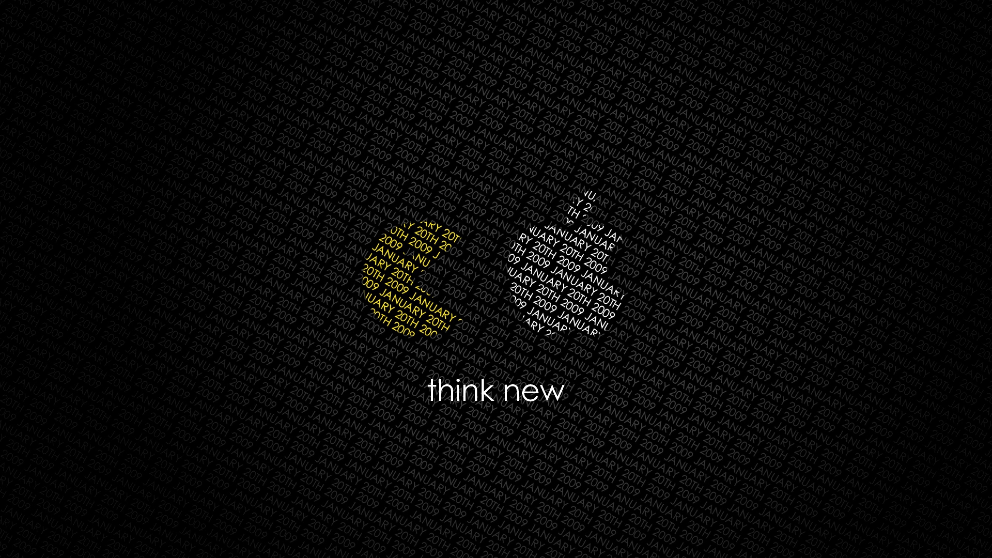 3840x2160 Preview wallpaper mac, apple, pak-man, white, yellow, logo,
