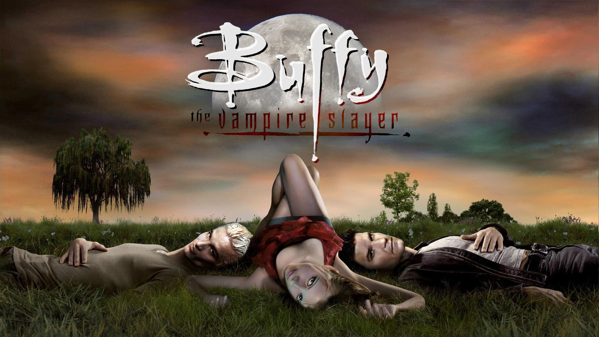 1920x1080 ... Buffy Vampire Diaries V3 Wallpaper 1080p HQ by outsider88