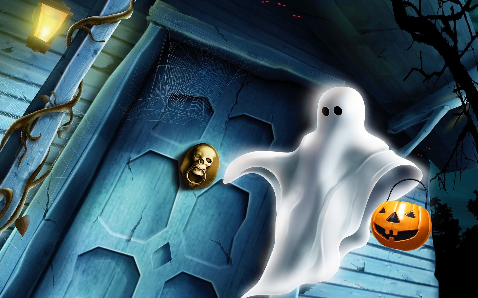 1920x1200 Halloween Ghost