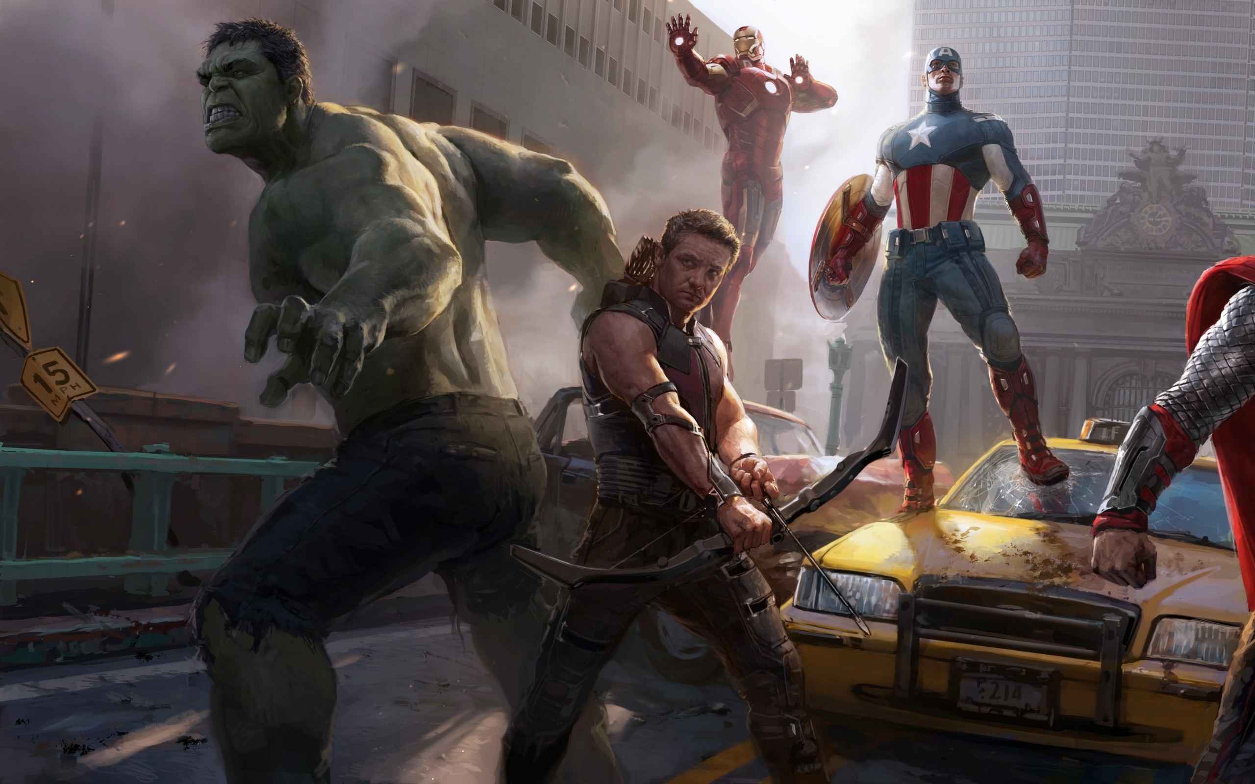 2560x1600 Avengers Age of Ultron Hulk HD Wallpaper 8 - 2560 X 1600