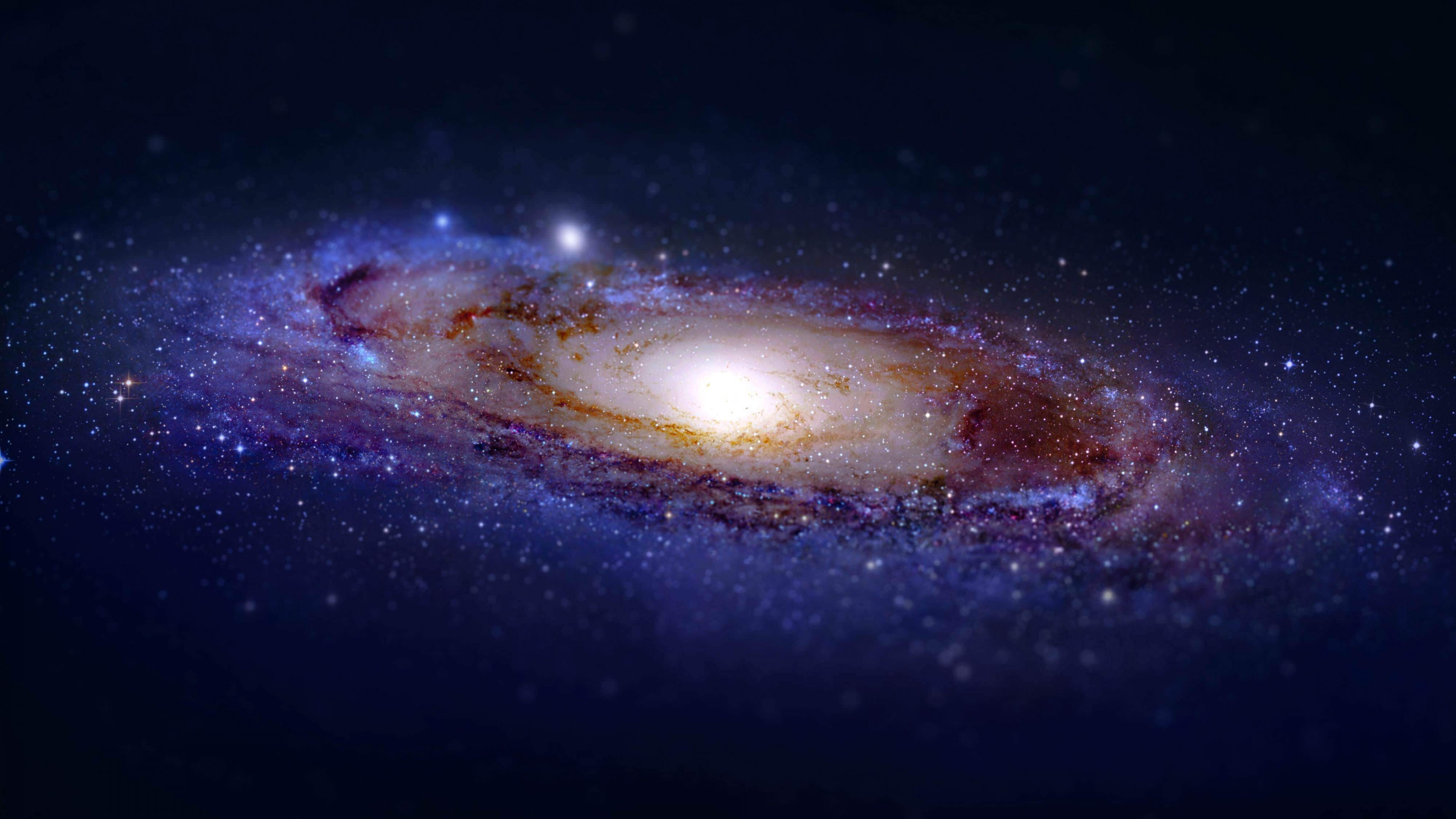 3840x2160 Andromeda galaxy tilt shift wallpaper for  4k 136 834