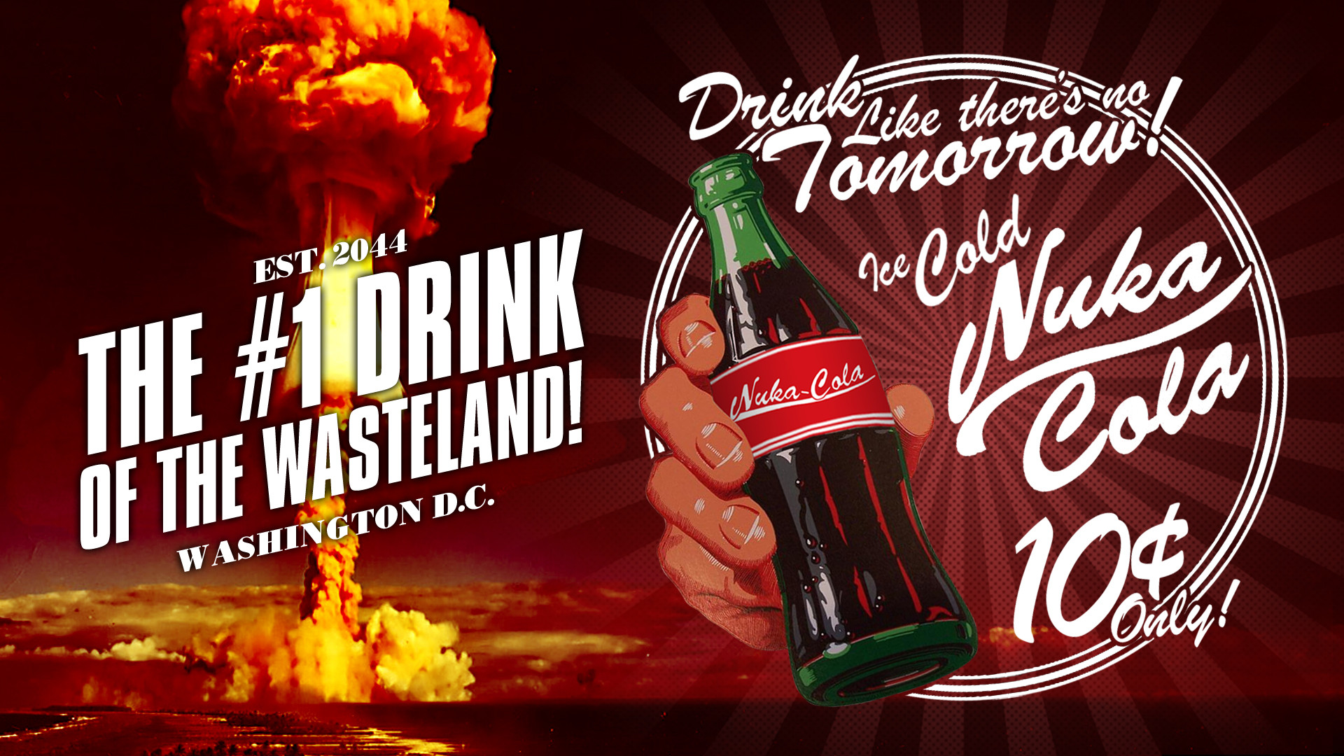 1920x1080 ... Nuka Cola - The #1 Drink of the Wasteland! by Potansky