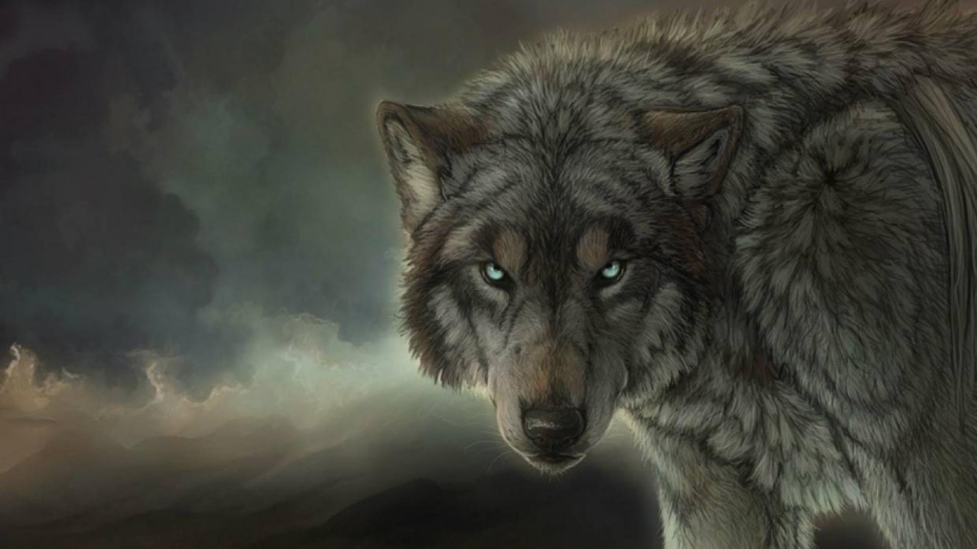 1920x1080 Wolves Wolf Space Bigest Images ...