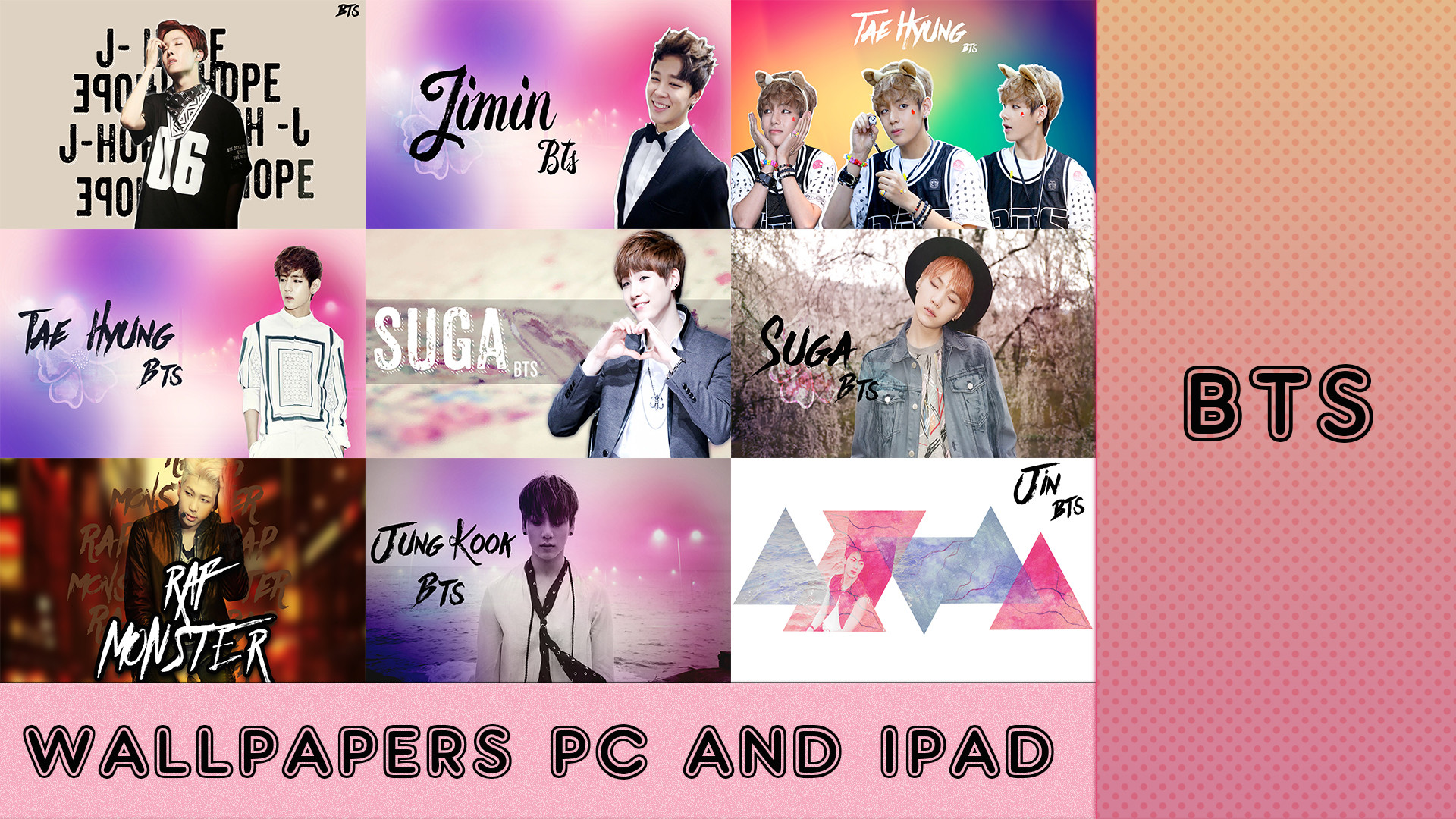 1920x1080 Pack Wallpapers BTS by Utsukushi08 Pack Wallpapers BTS by Utsukushi08