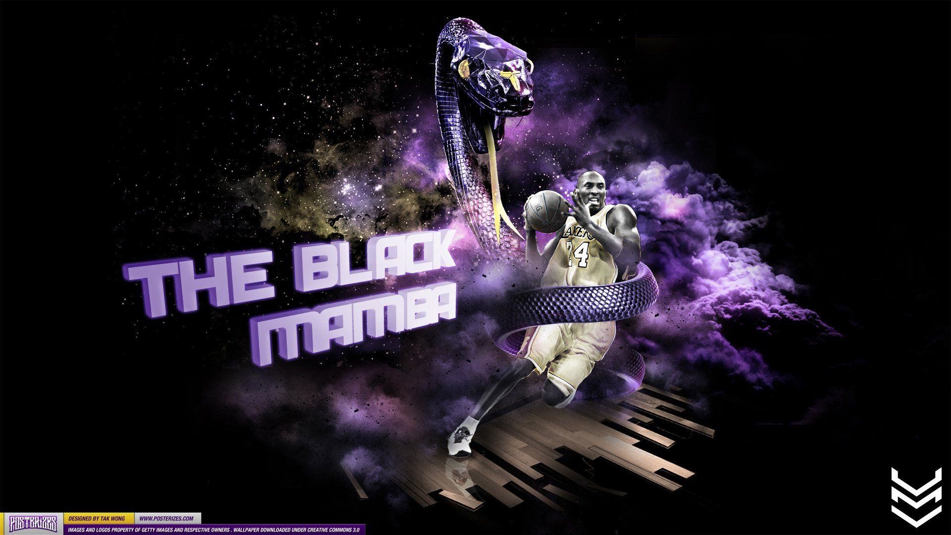 The Black Mamba  Kobe Bryant Desktop Wallpaper 1024 x 768  JM  Flickr