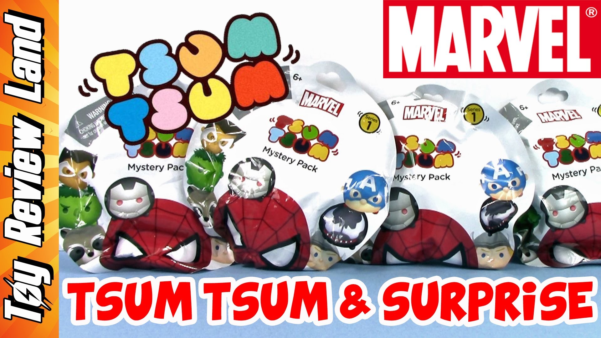 1920x1080 Marvel Tsum Tsum Series 1 Blind Bags Opening And A Secret Marvel Avengers  Surprise!