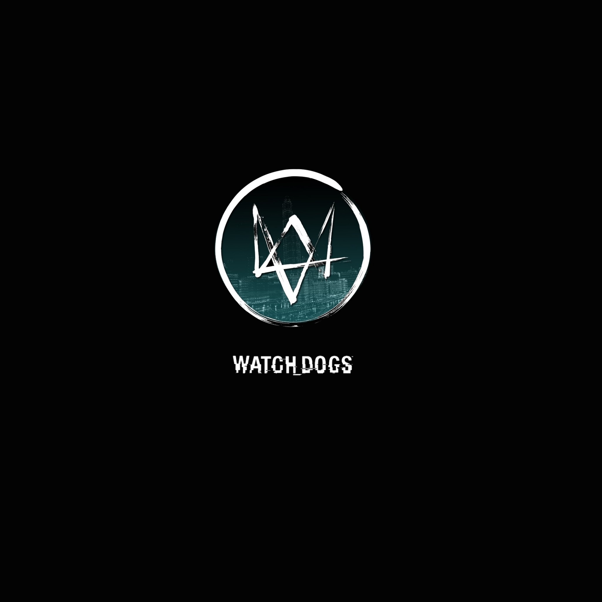 2048x2048 Watch Dogs Logo - Tap to see awesome Watch Dog wallpapers!