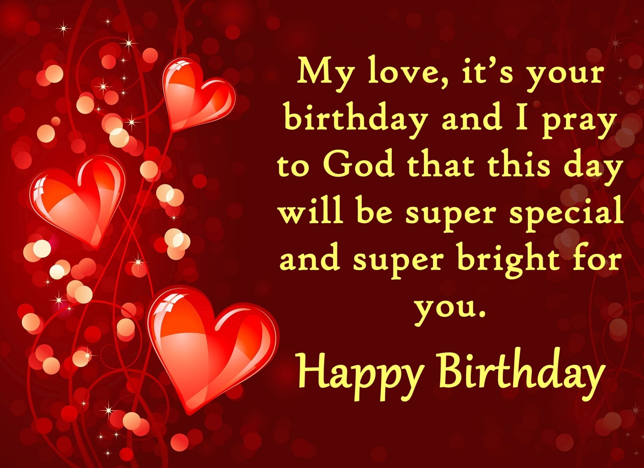 2048x1489 Happy Birthday To A Lover Birthday Wishes For Lover, Happy Birthday  Messages Cards For