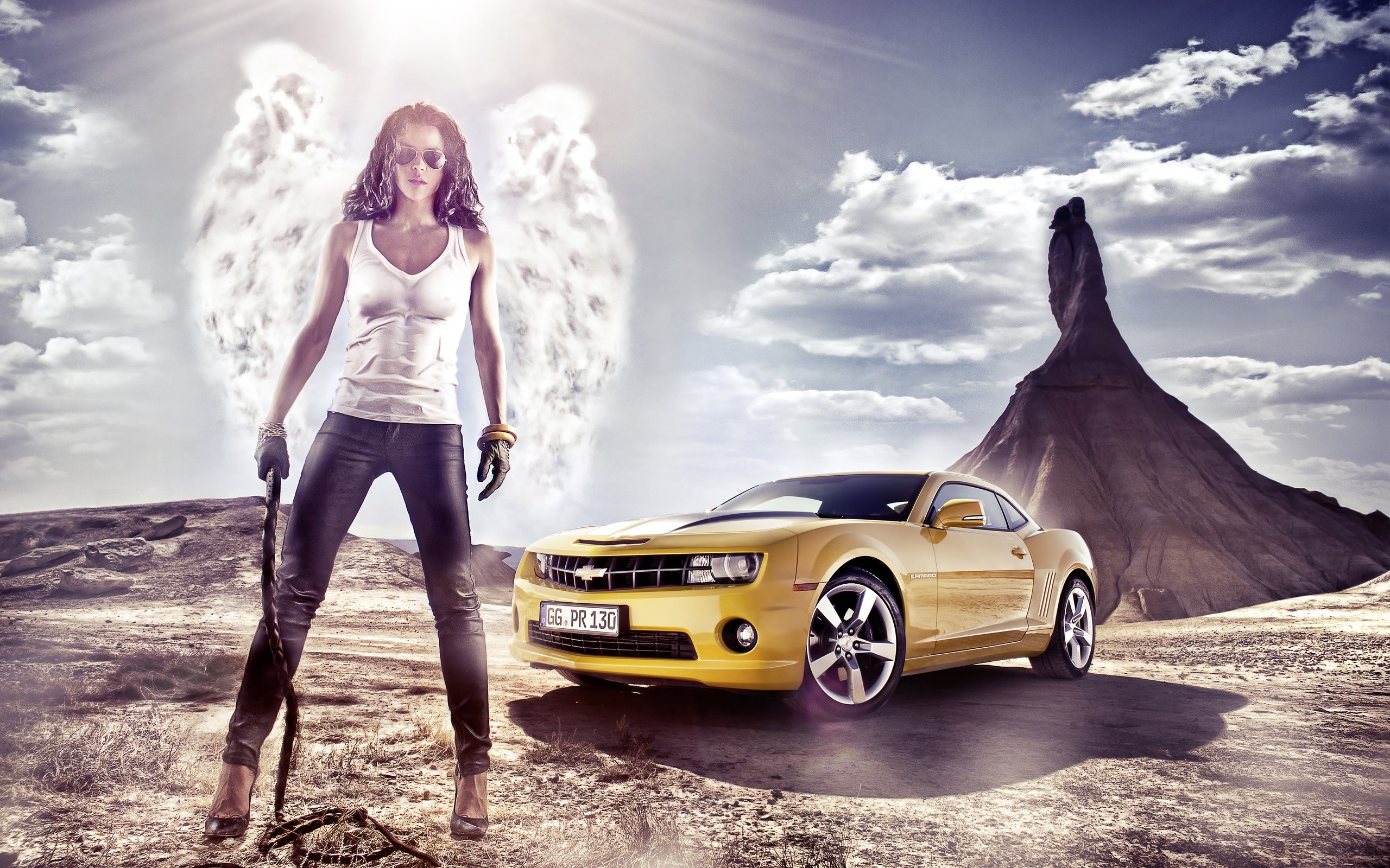 2560x1600 Home > Cars & Vehicules > Cars > Car Girl Backgrounds