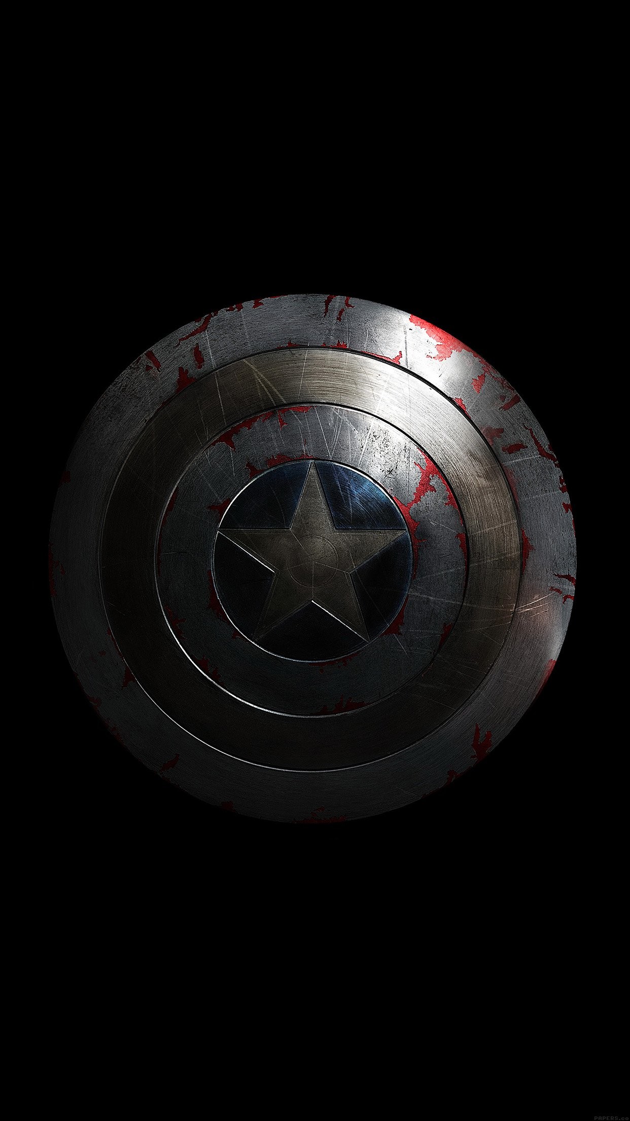 1242x2208 captain america avengers hero sheild small dark iPhone 7 plus wallpaper