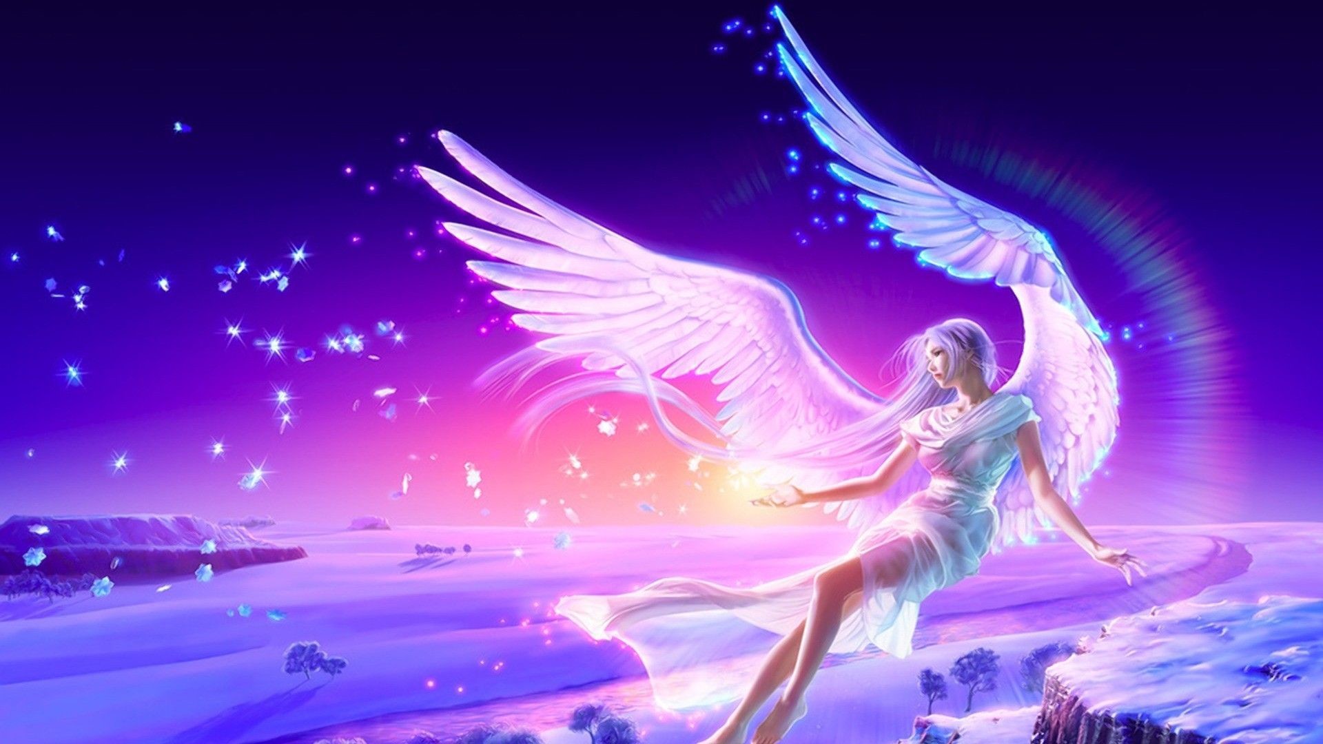 1920x1080 3D Flying Game | Wallpaper  Full HD 1080p 1080i girl, flying,  angel, wings .