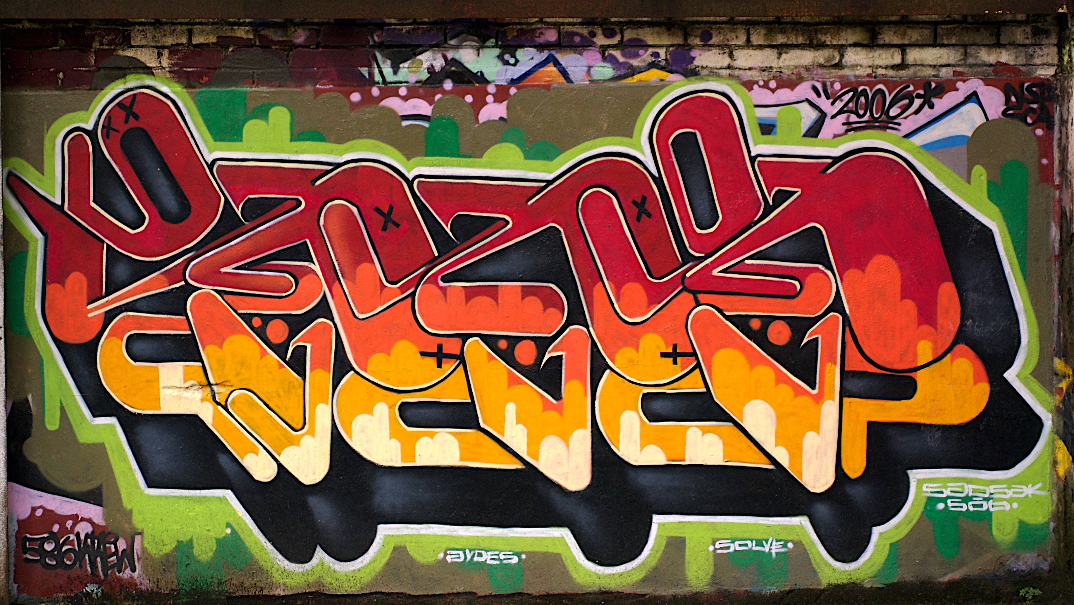 3672x2069 Free Awesome graffiti wallpaper by Dryden Robertson