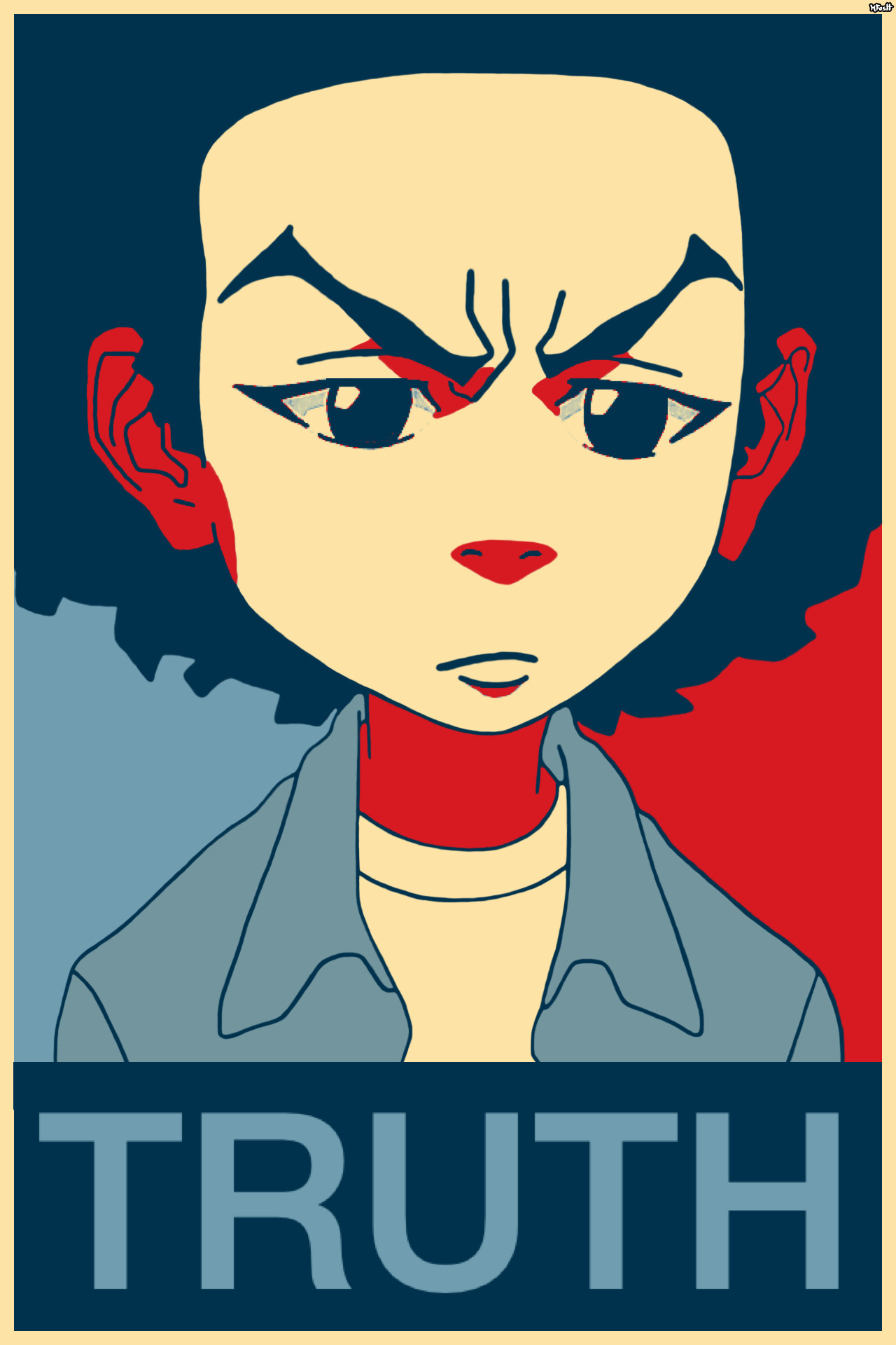 1280x1920 Huey Freeman Only Speaks The Truth / The Boondocks “What people need is the  truth