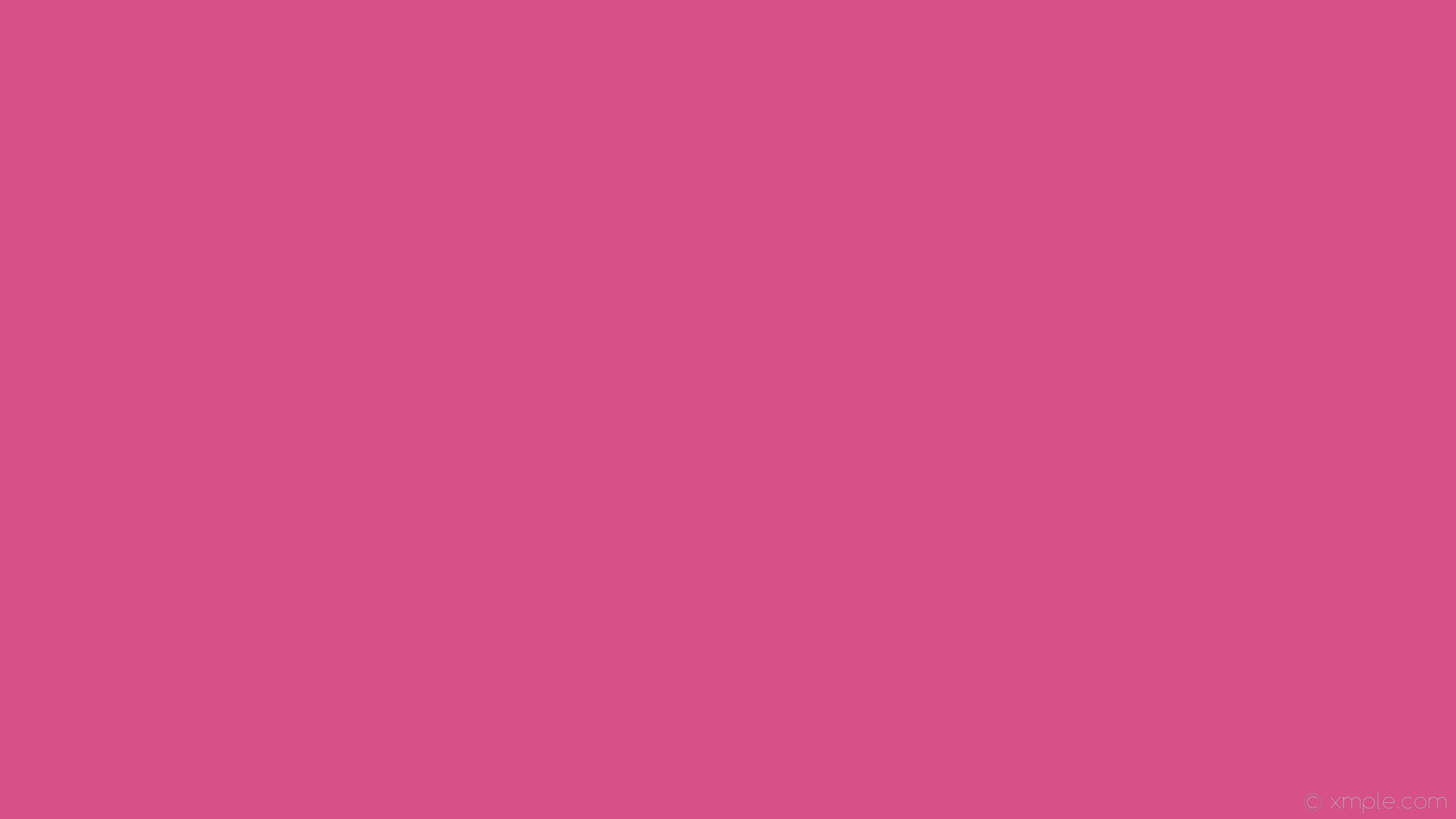 1920x1080 wallpaper plain one colour solid color pink single #d75087