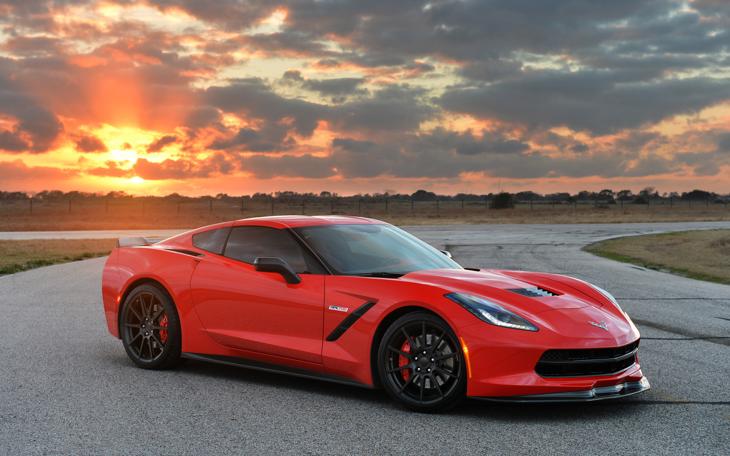 2560x1600 2014 Chevrolet Corvette Stingray HPE700 Twin Turbo By Hennessey