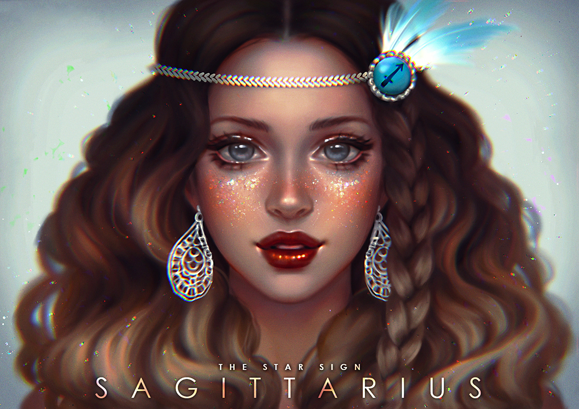 1920x1357 Sagittarius Fantasy Girl