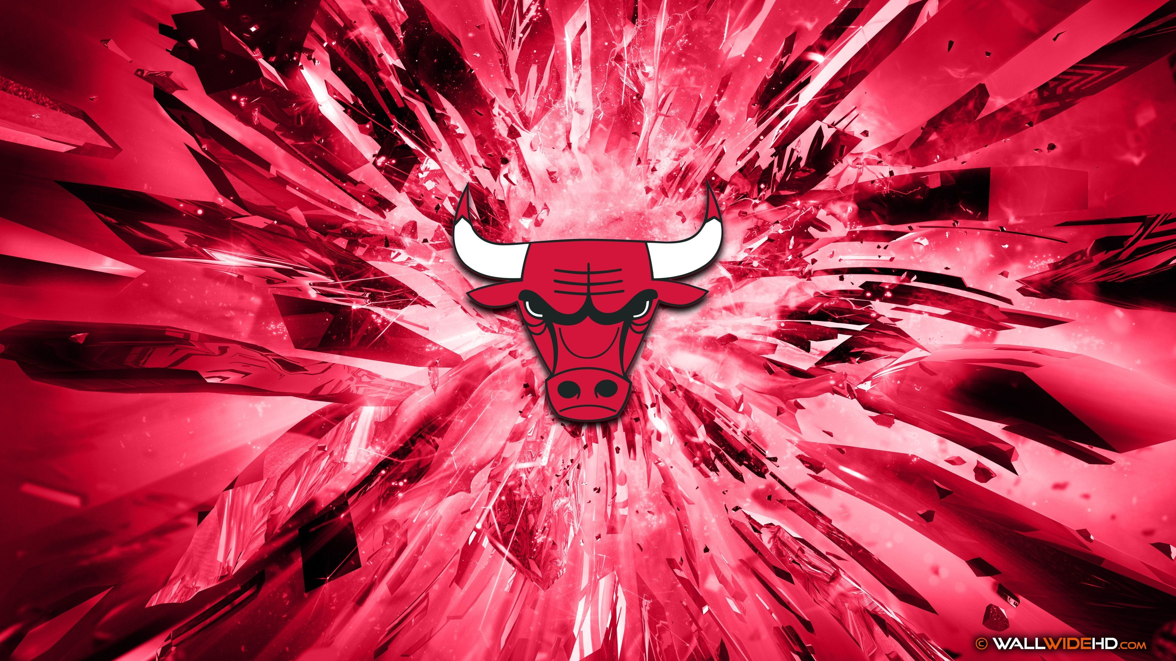 3840x2160 Chicago Bulls 2015 Logo 4K Wallpaper