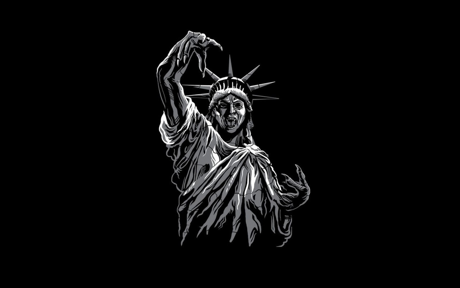 1920x1200 statue of liberty statues doctor who black background weeping angel  1280x800 wallpaper Wallpaper HD