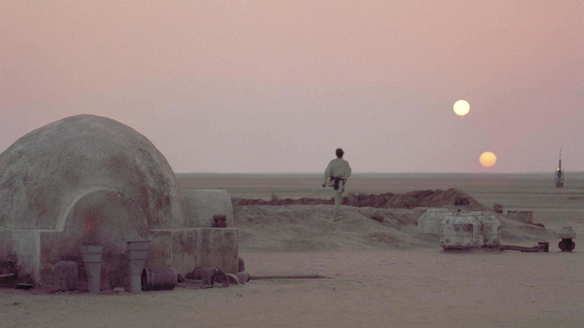 1920x1080 Classic Star Wars: Luke on Tatooine [] ...