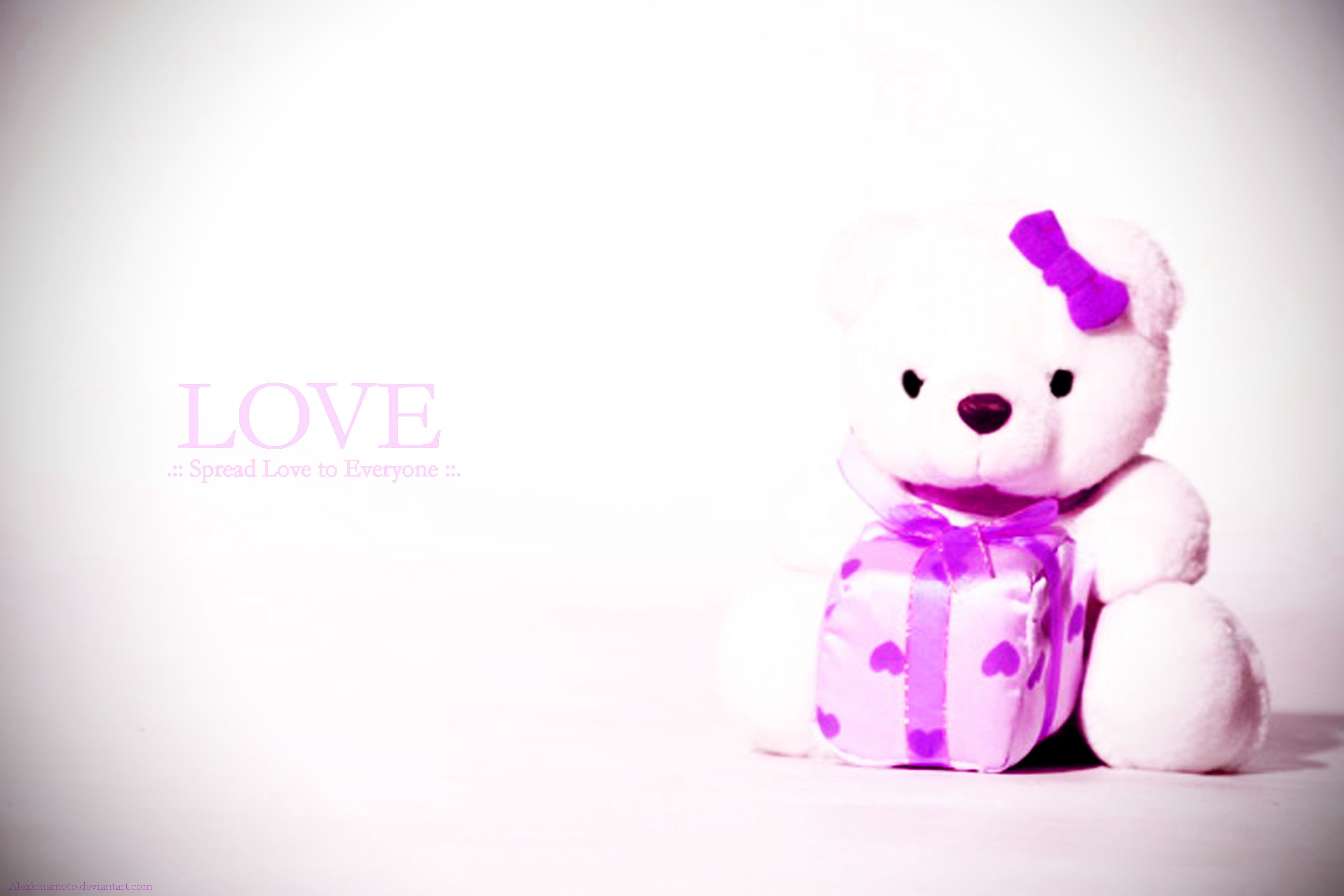 2662x1775 Cute-Love-Teddy-Bear-Pink