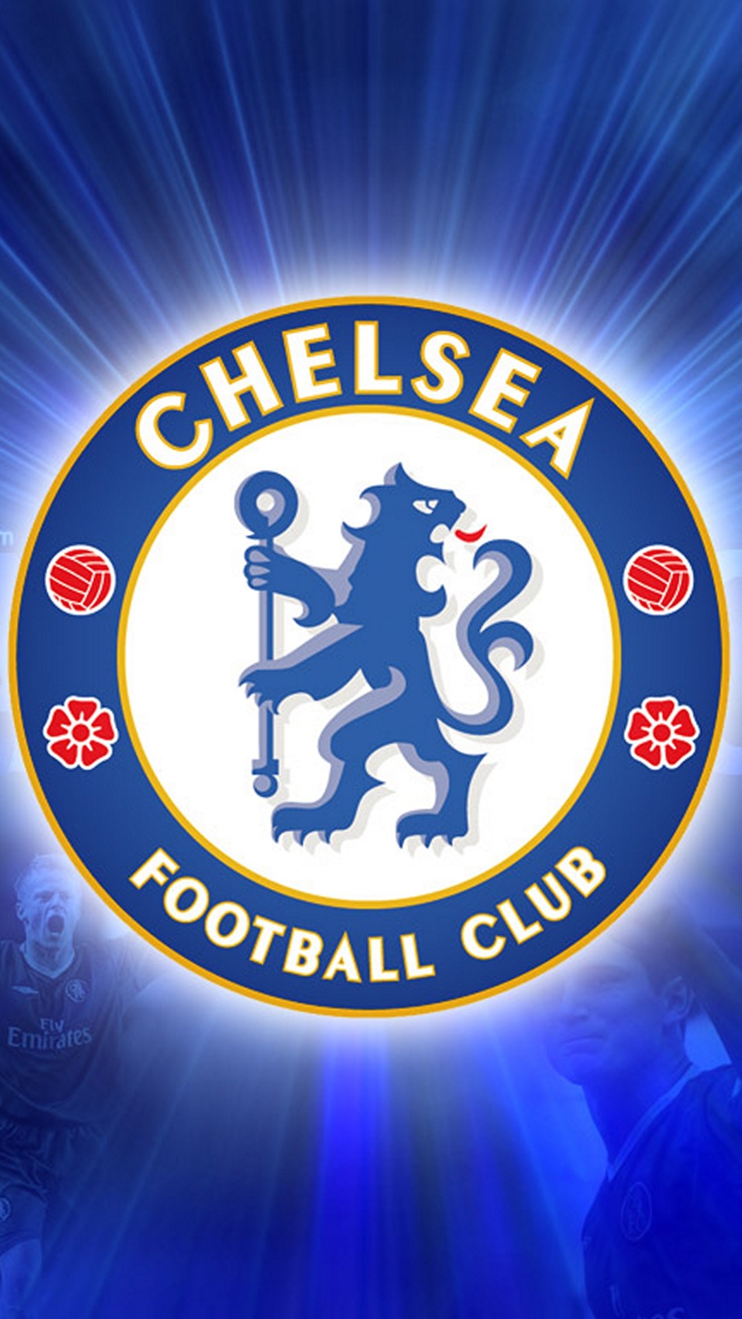 1080x1920 Chelsea FC Logo Football iPhone 6 Plus HD Wallpaper