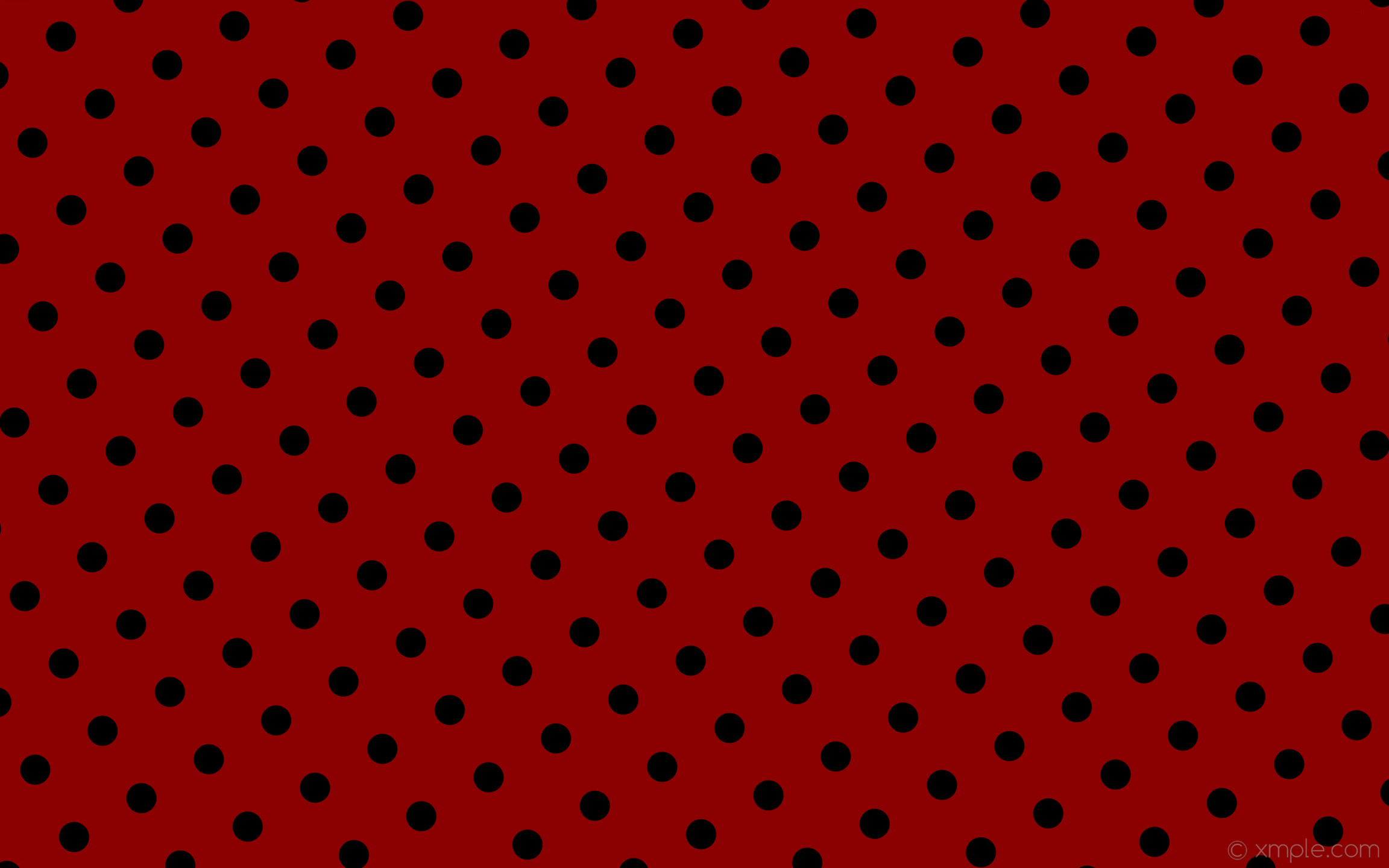 2304x1440 wallpaper red polka dots black spots dark red #8b0000 #000000 210Â° 50px  129px