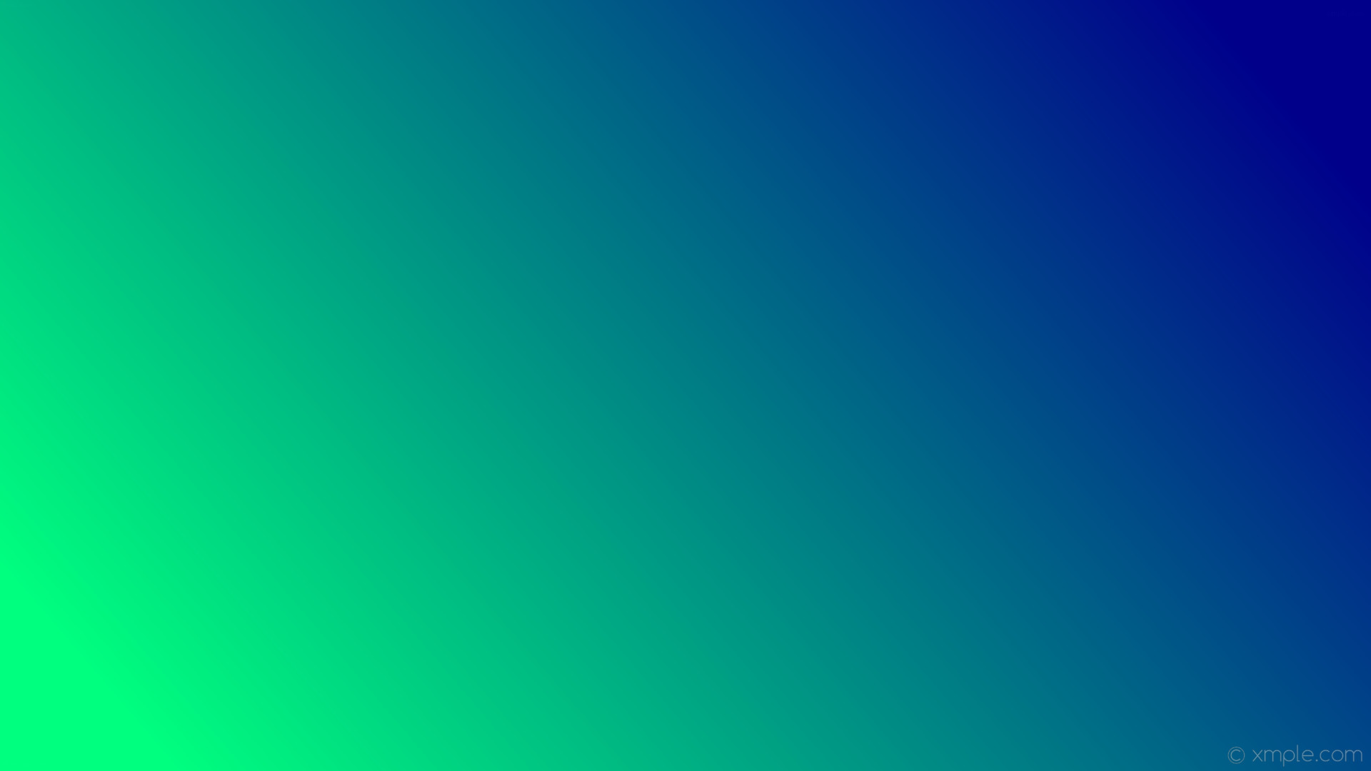 1920x1080 wallpaper linear gradient green blue spring green dark blue #00ff7f #00008b  195Â°