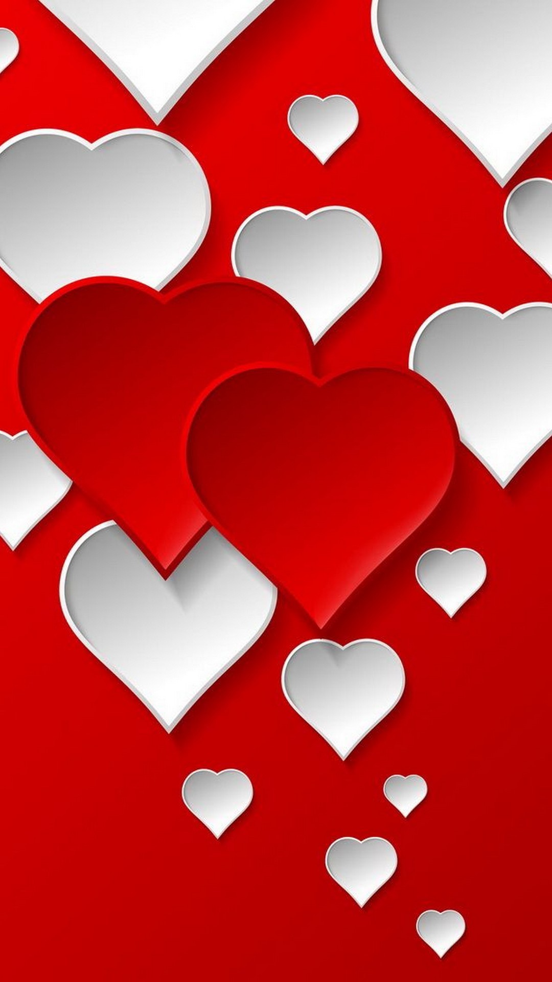 1080x1920 Heart Valentine Wallpaper iPhone 