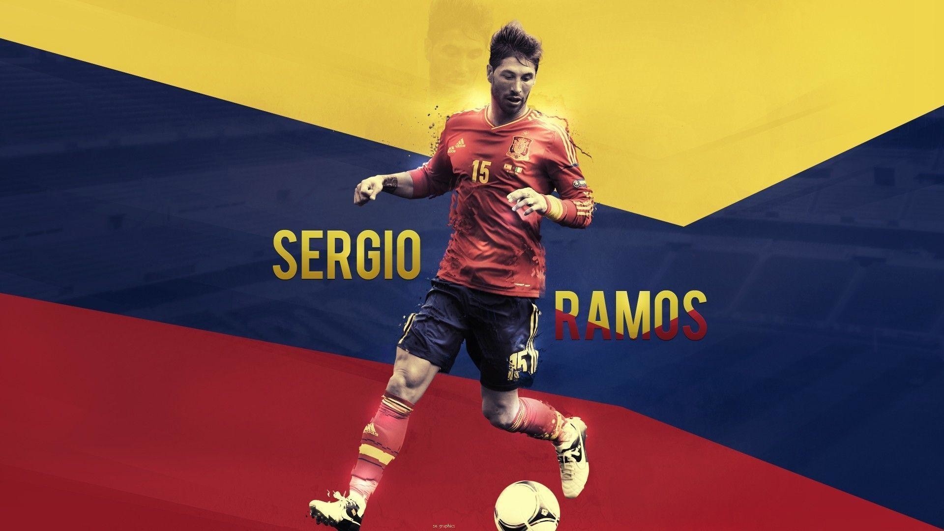 1920x1080 Sergio Ramos, Spain Wallpapers HD / Desktop and Mobile Backgrounds