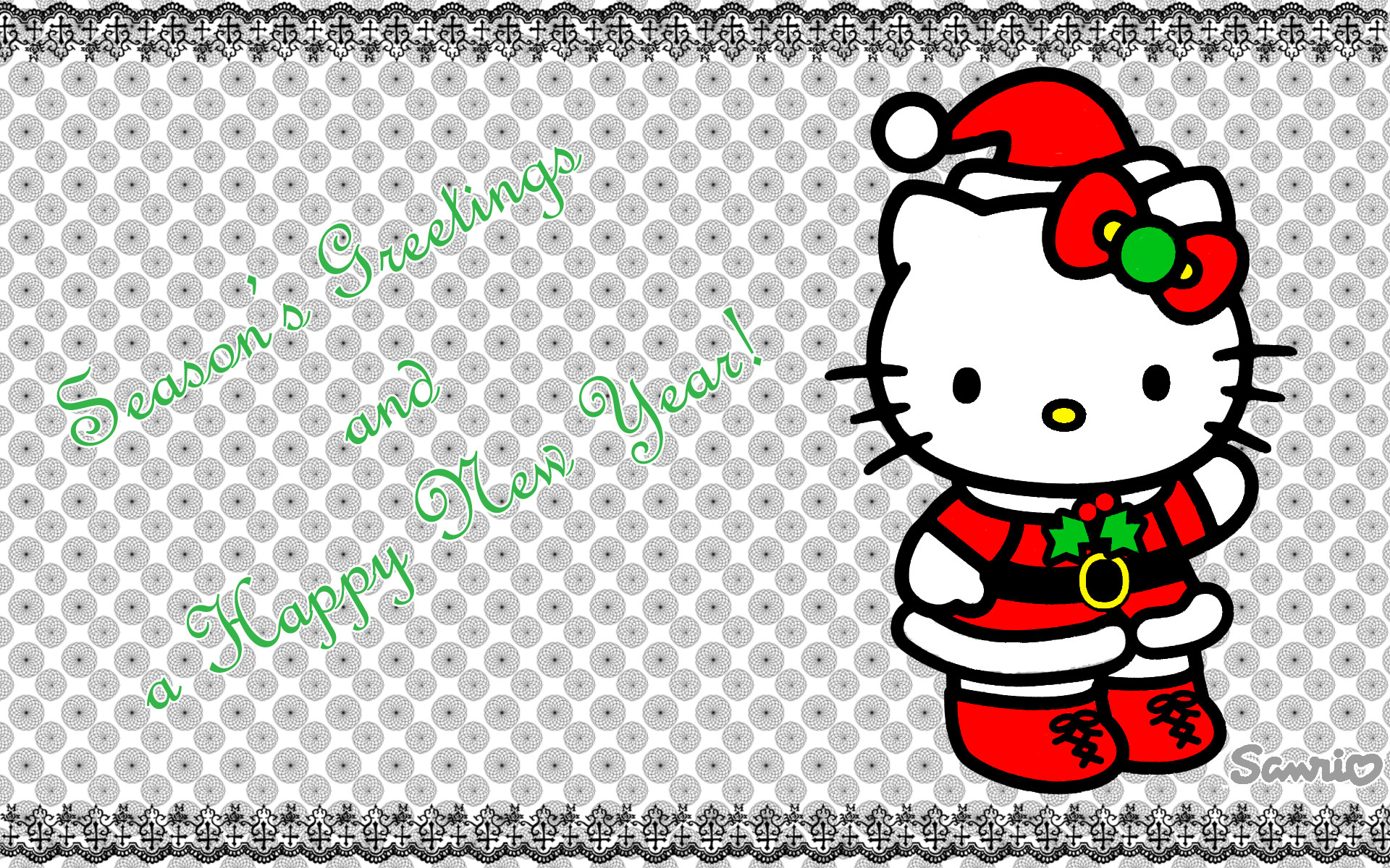 1920x1200 Hello Kitty XMas Wallpaper by kittyloaf160 on DeviantArt Christmas Hello  Kitty Backgrounds For Computers