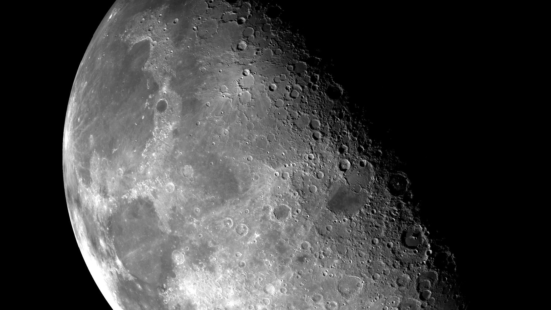 1920x1080 HD Wallpaper: Our Moon through NASA's eyes
