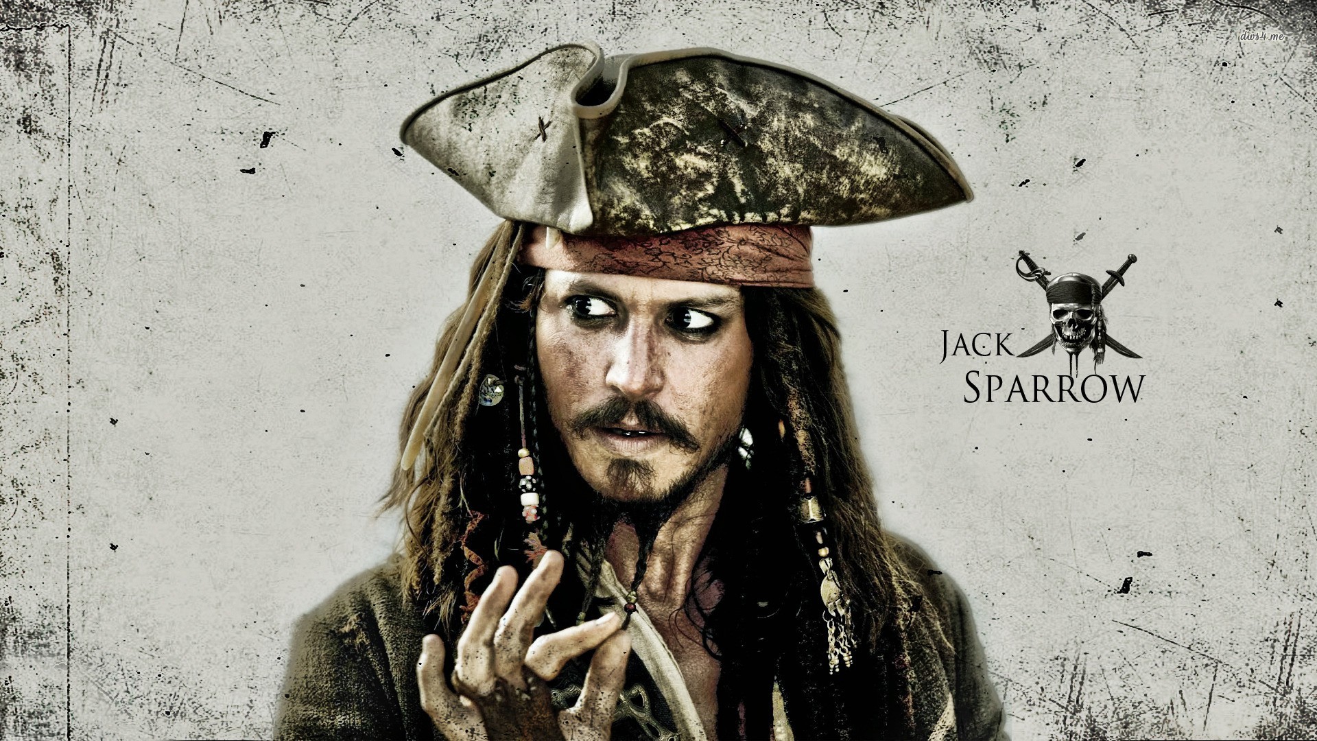 1920x1080 Jack Sparrow – Pirates of the Caribbean Wallpaper